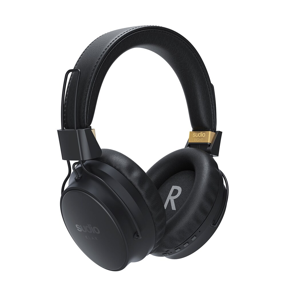 sudio Bluetooth-Kopfhörer »Sudio Klar«, Active Noise Cancelling (ANC)-integrierte Steuerung für Anrufe und Musik