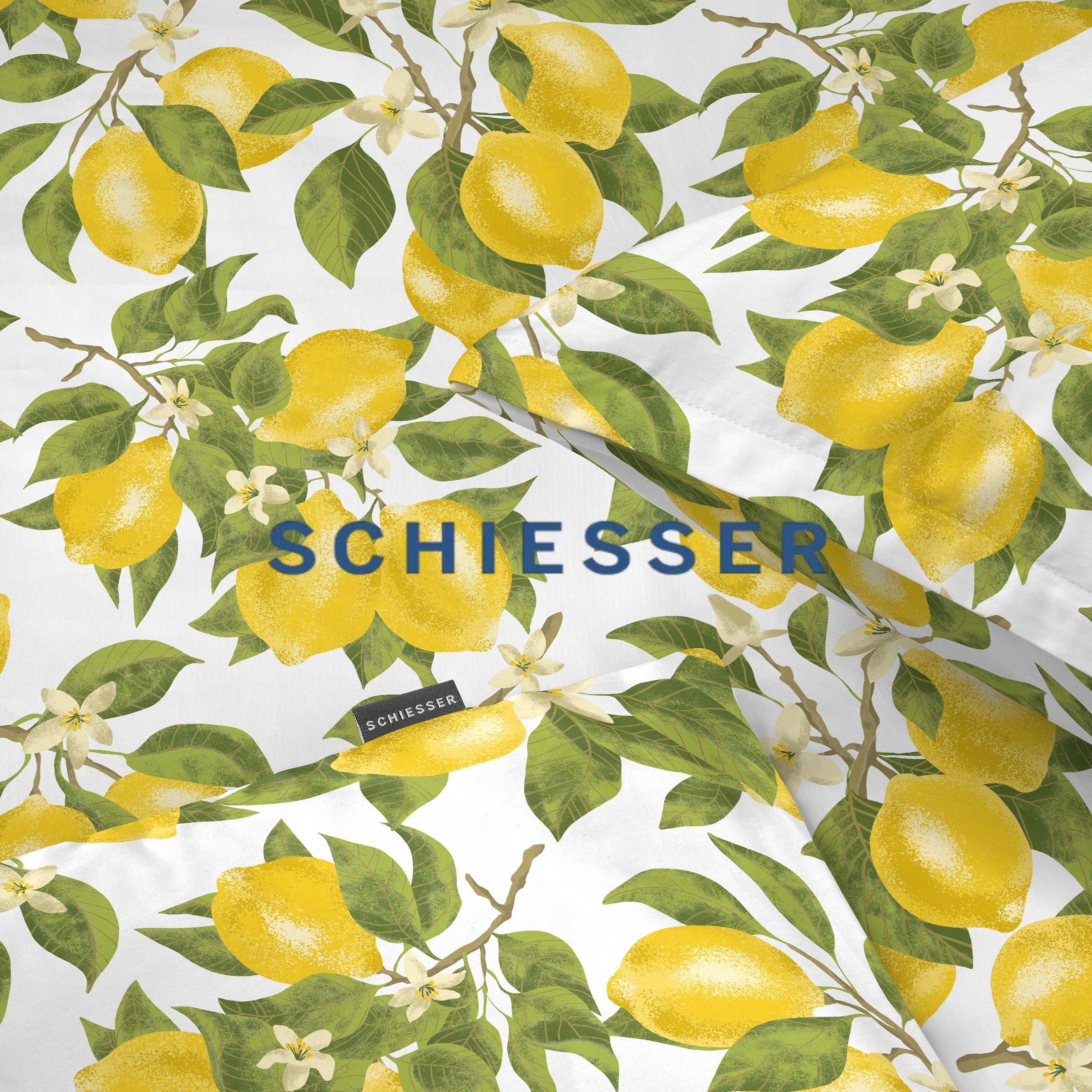 Schiesser Bettwäsche »Limona aus weicher Baumwolle mit floralem Design« 2 MADE IN GREEN by OEKO-TEX®