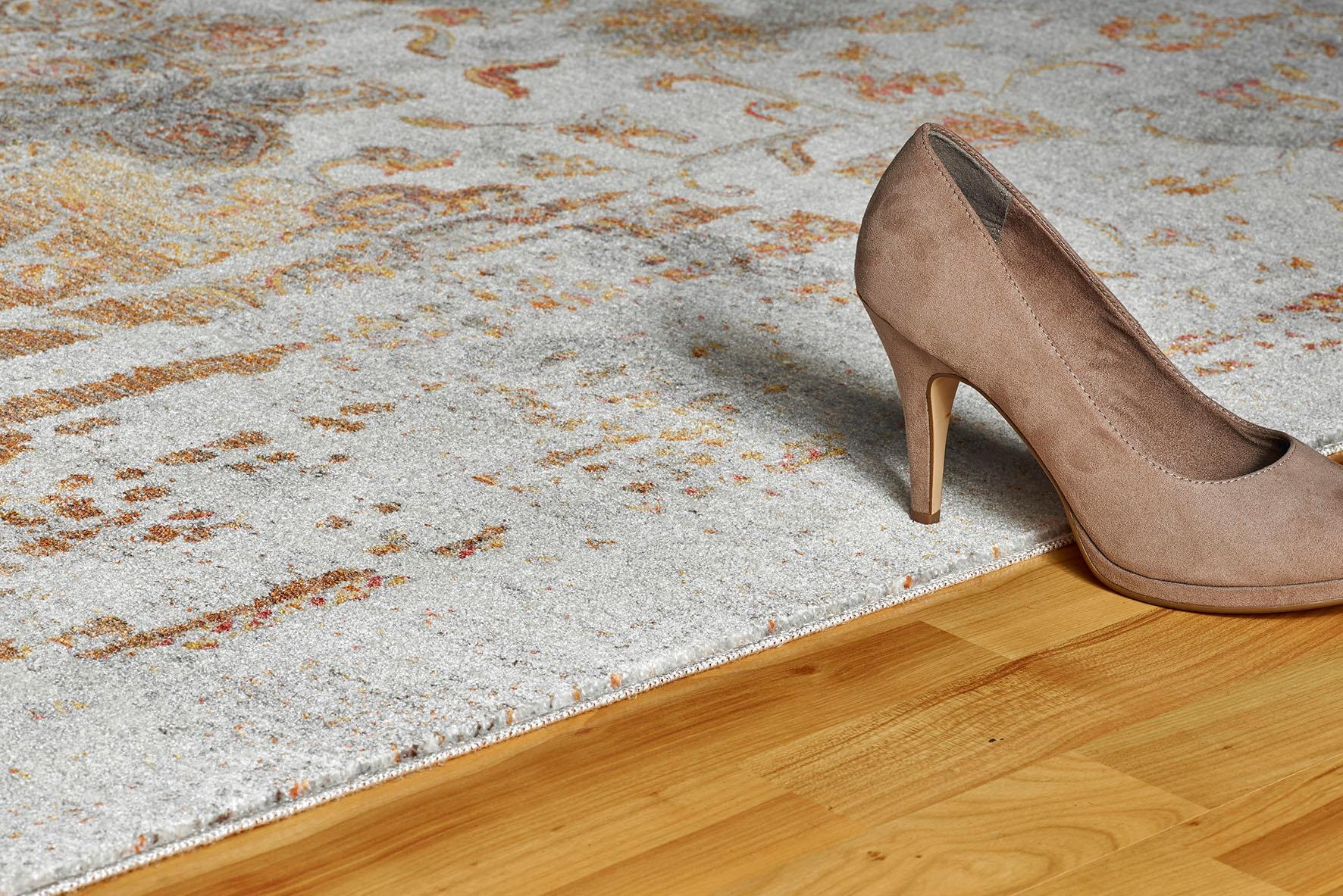 Obsession Teppich »My Laos 453« rechteckig 14 mm Höhe modernes Vintage Design, mit Fransen