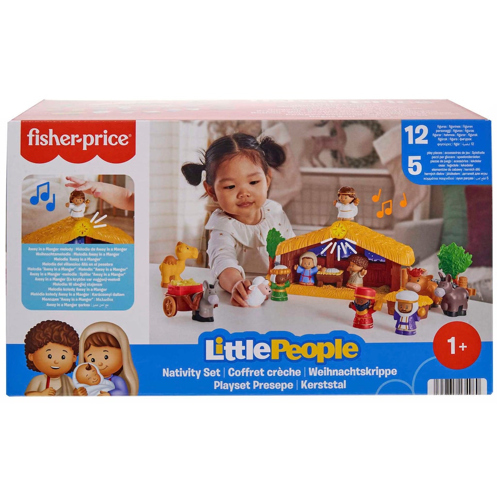 Fisher-Price® Lernspielzeug »Little People Krippe für Kleinkinder«