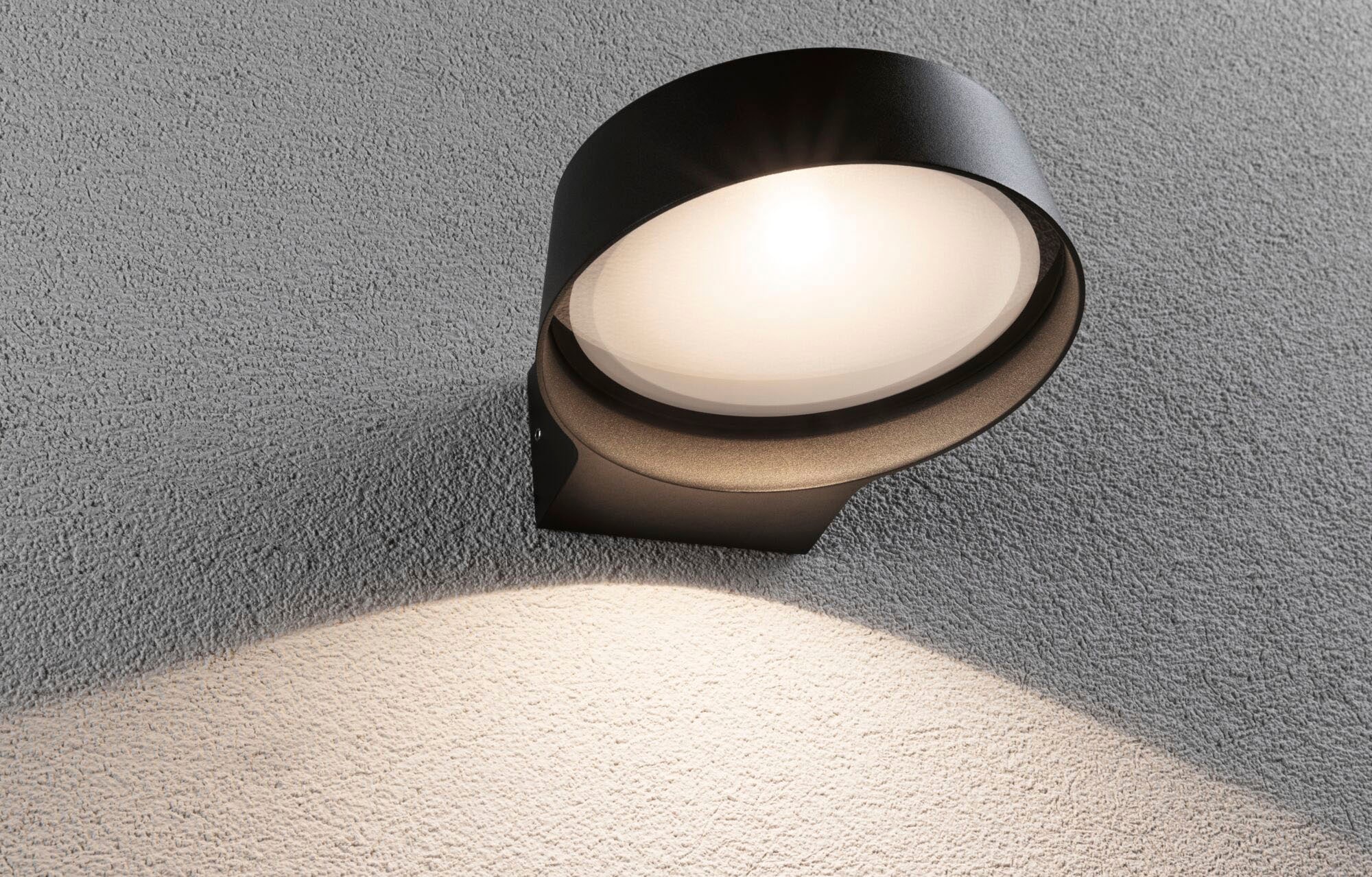 Paulmann LED Außen-Wandleuchte »Outdoor 230V Capea Grand IP44 anthrazit« 1 Stk. Warmweiß Outdoor 230V Capea Grand IP44 anthrazit