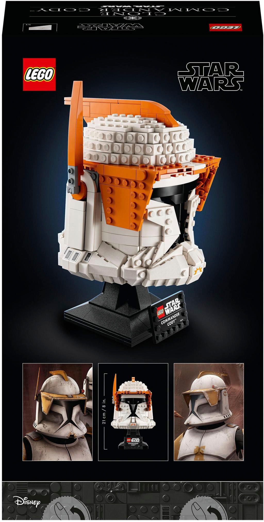 LEGO® Konstruktionsspielsteine »Clone Commander Cody™ Helm (75350), LEGO® Star Wars™«, (766 St.)