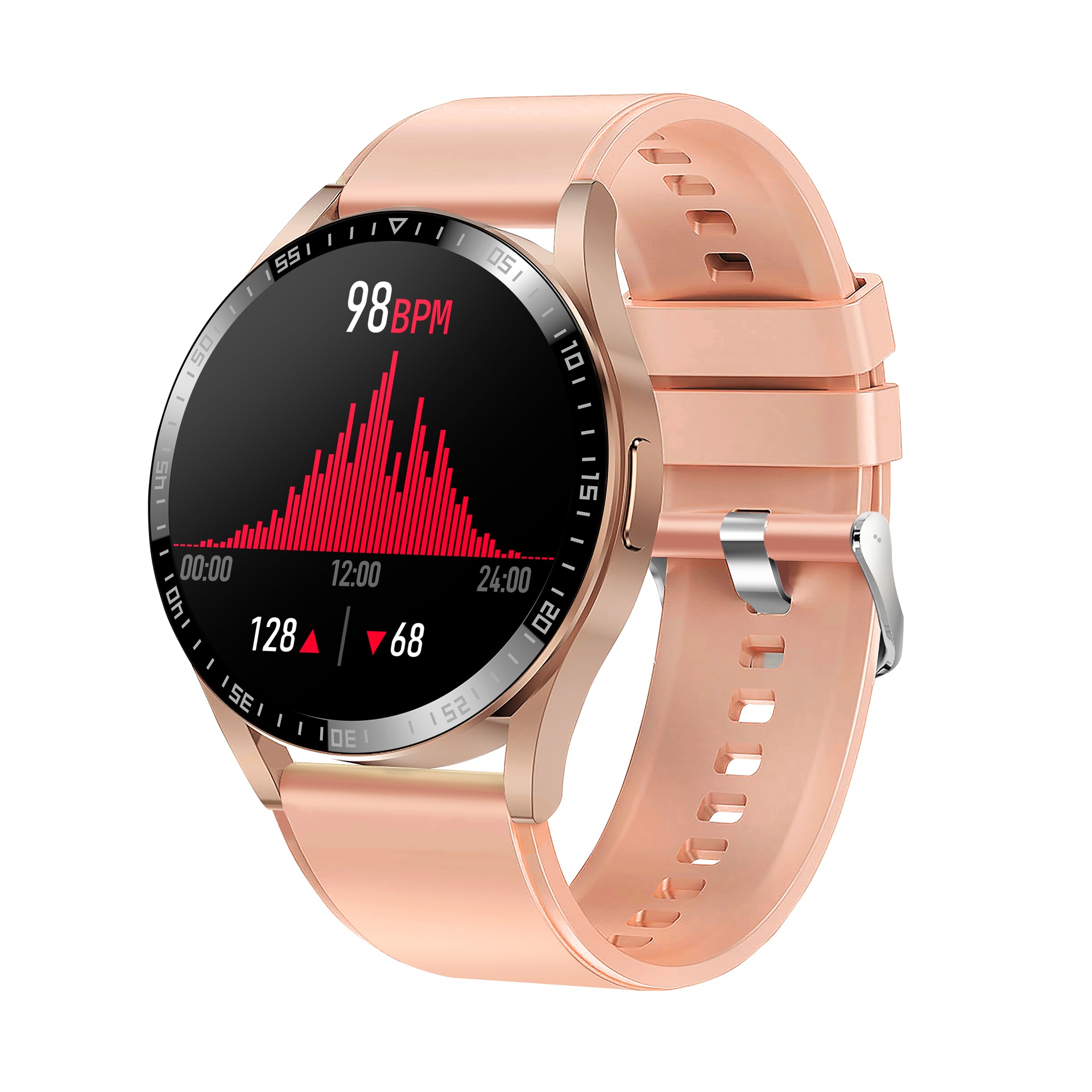 Denver Smartwatch »SWC-372«, (Proprietär Herzfrequenzmessung, Blutdruck, Multisport, IP54)