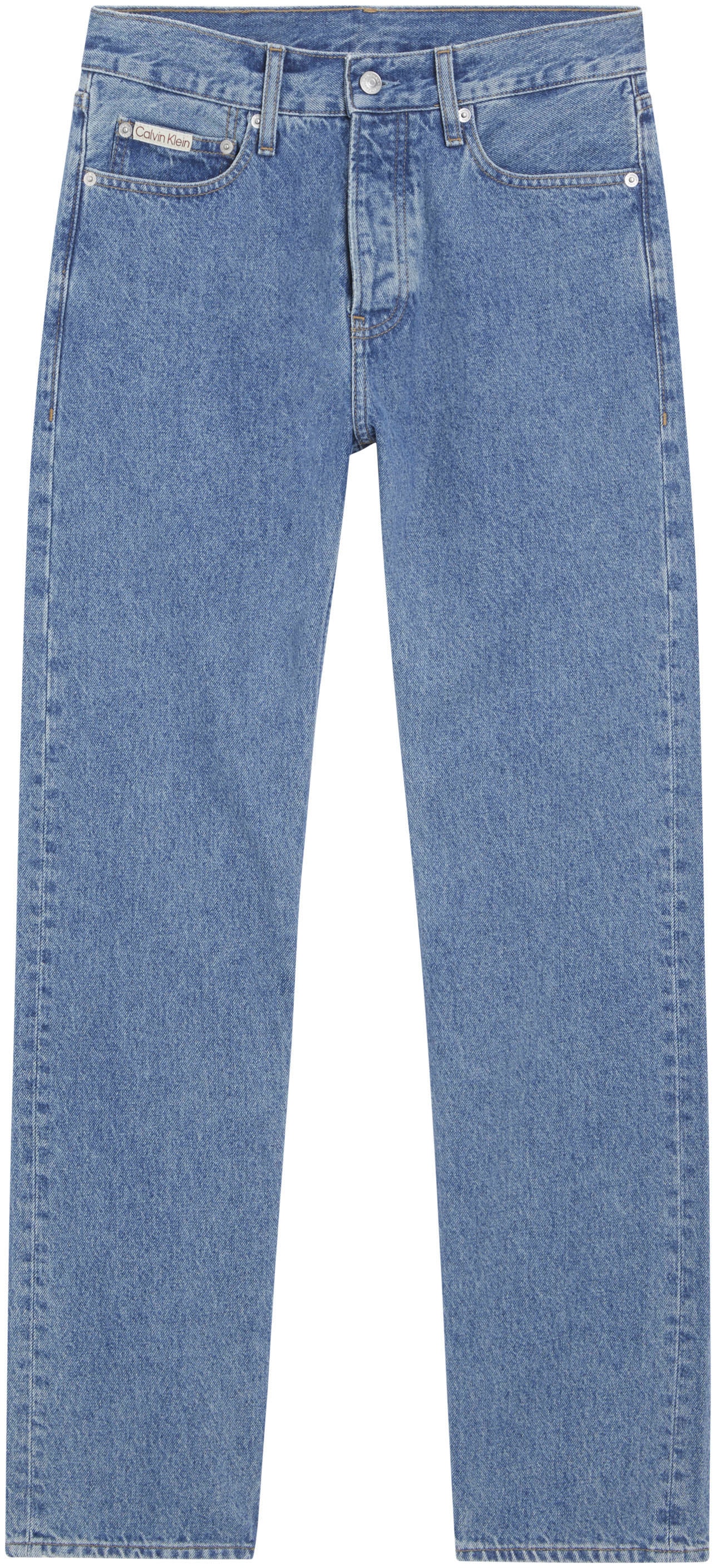 Calvin Klein Jeans Straight-Jeans »STANDARD STRAIGHT«, Coinpocket, Logostickerei