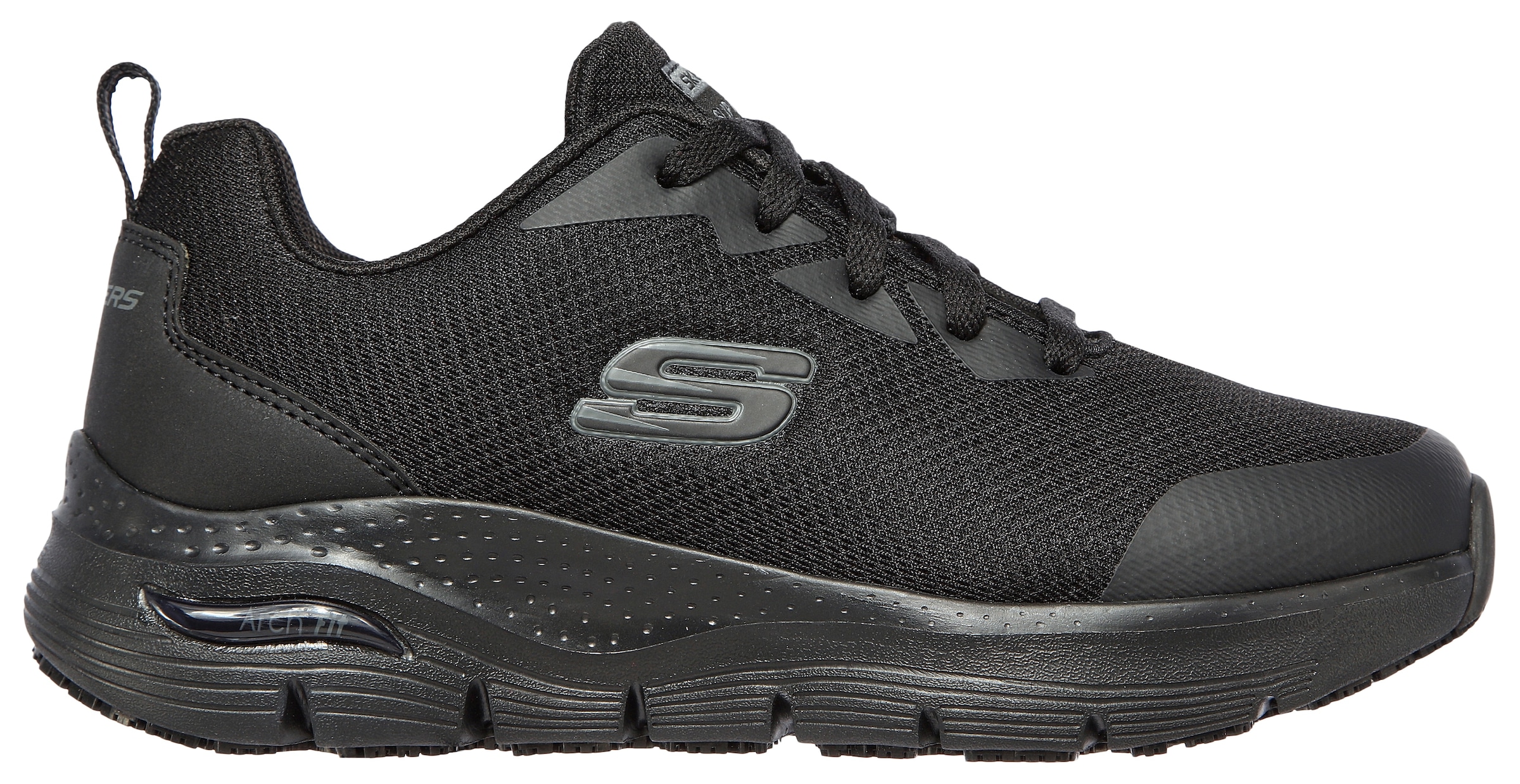 Skechers Berufsschuh »ARCH FIT SR«, Schnürschuh für Gastronomie,Pflege mit rutschhemmender Laufsohle