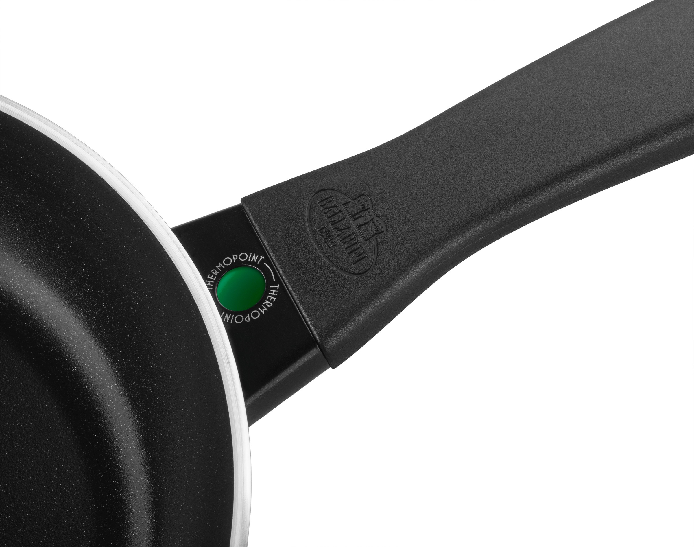 BALLARINI Bratpfanne »Caprera« Aluminium 1 Stk. tlg. Keramikbeschichtung, Thermopoint, bunt, Made in Italy