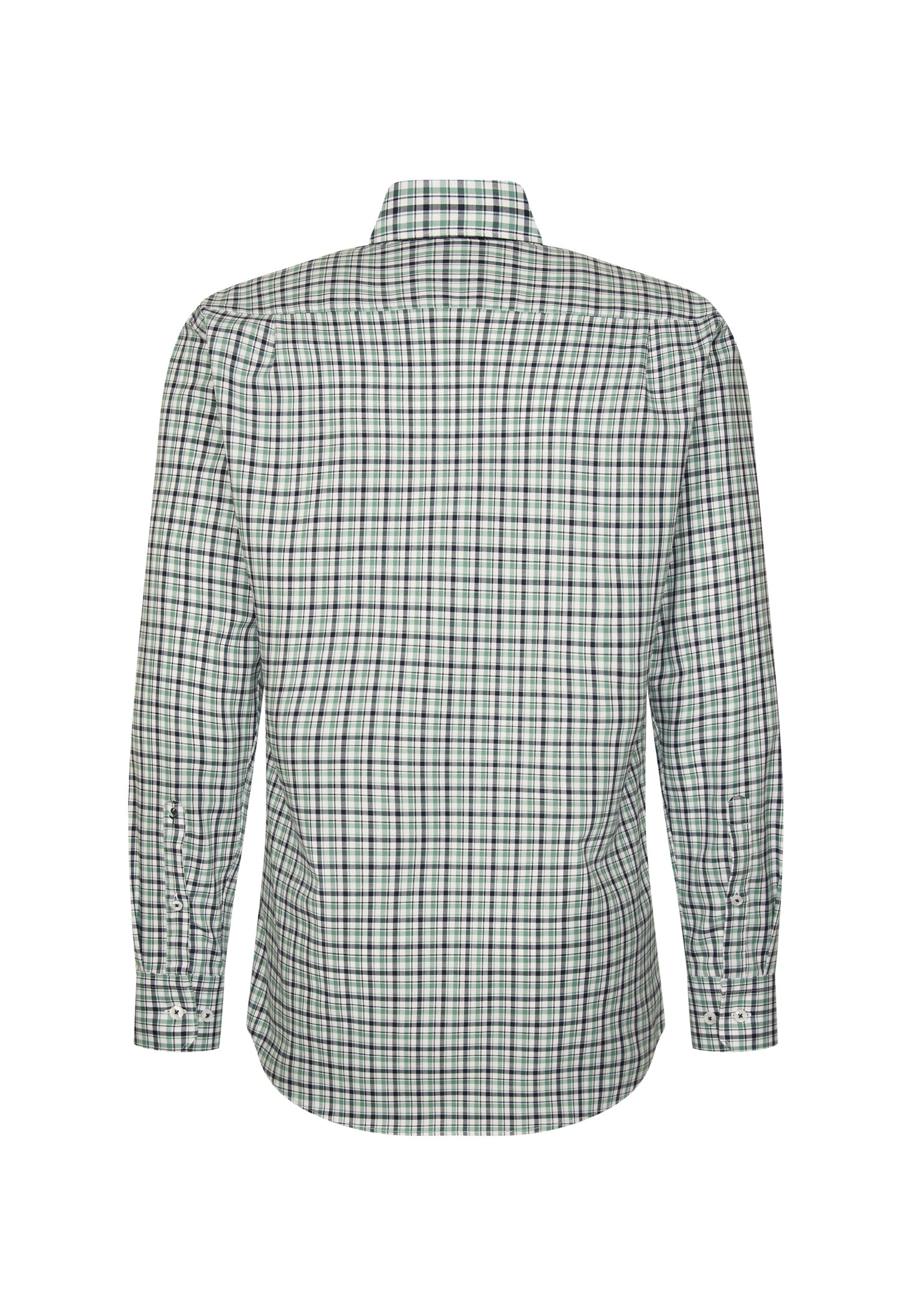 seidensticker Businesshemd »Regular« Regular 1/1 Button-Down-Kragen Karo
