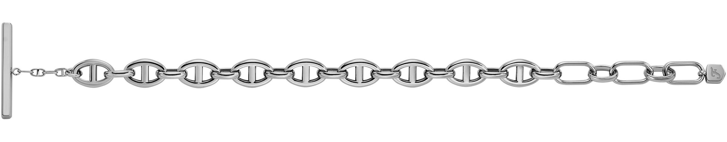 Fossil Armband »Schmuck Geschenk Edelstahl Armkette Heritage D-Link«