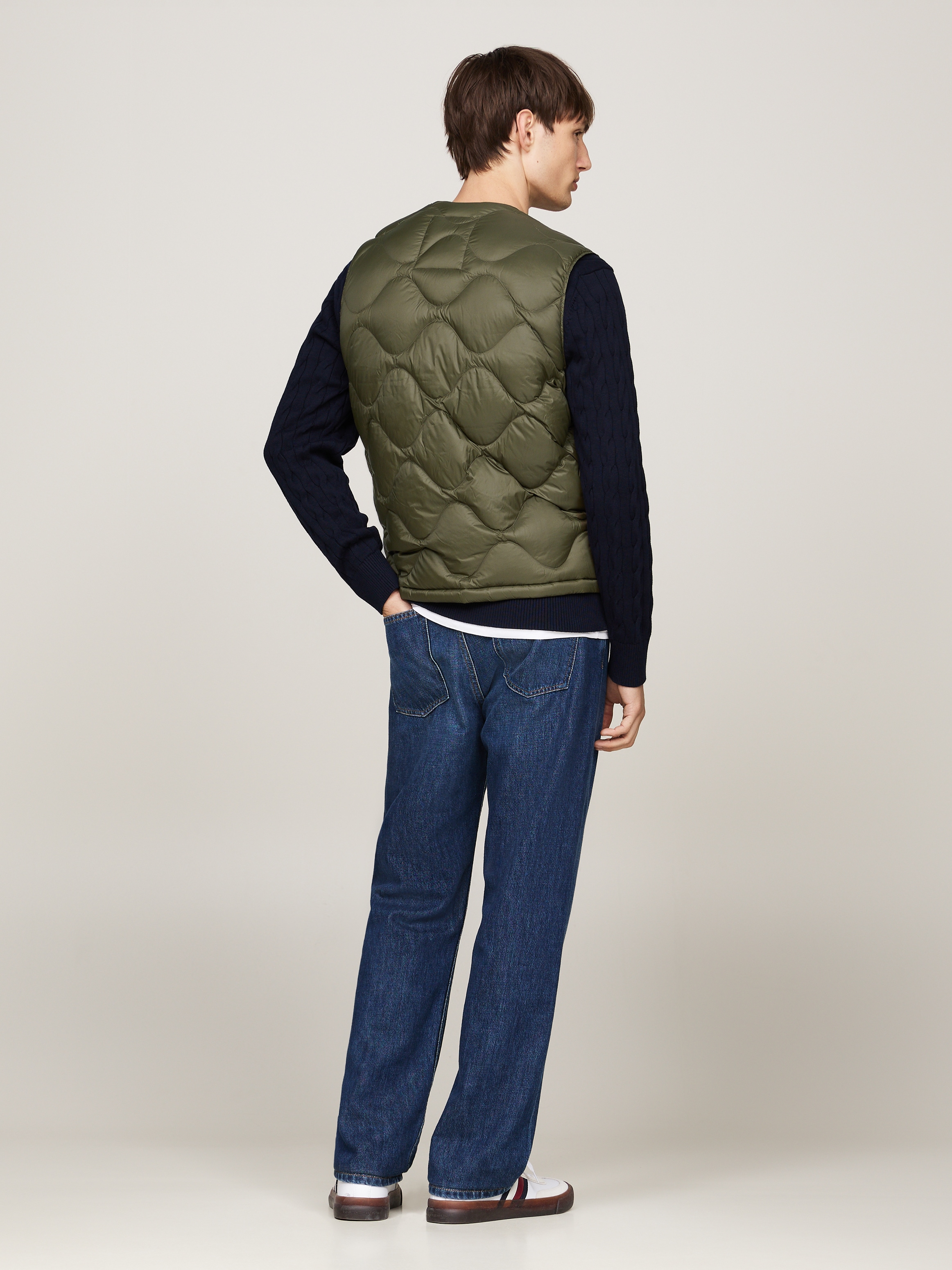 Tommy Hilfiger Steppweste »ONION QUILTED DOWN LINER VEST«, mit Zwiebelsteppung