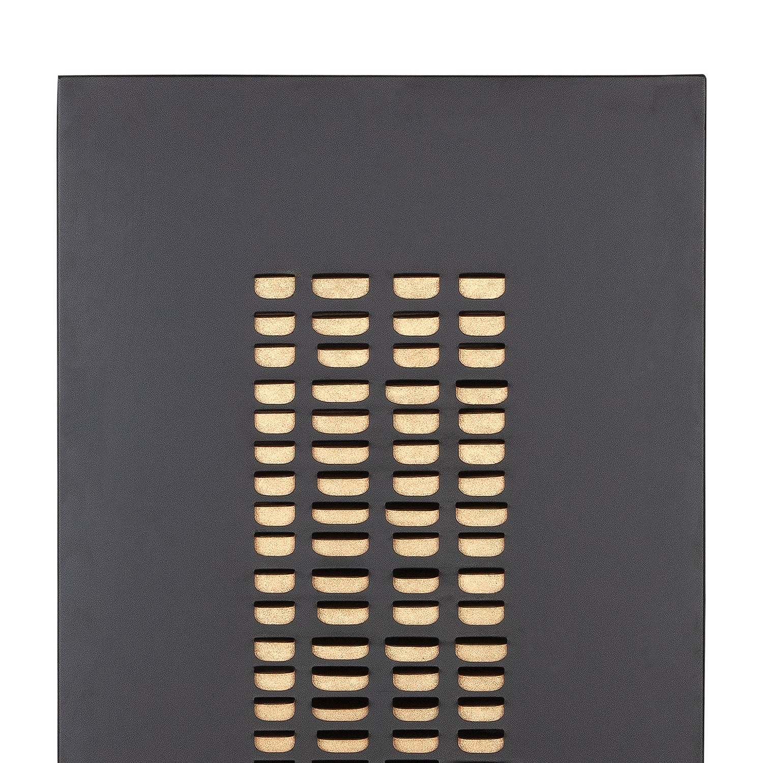 Casablanca by Gilde Wanddekoobjekt »Wandrelief rechteckig Torus schwarz H. 120 cm«, (1 St.)