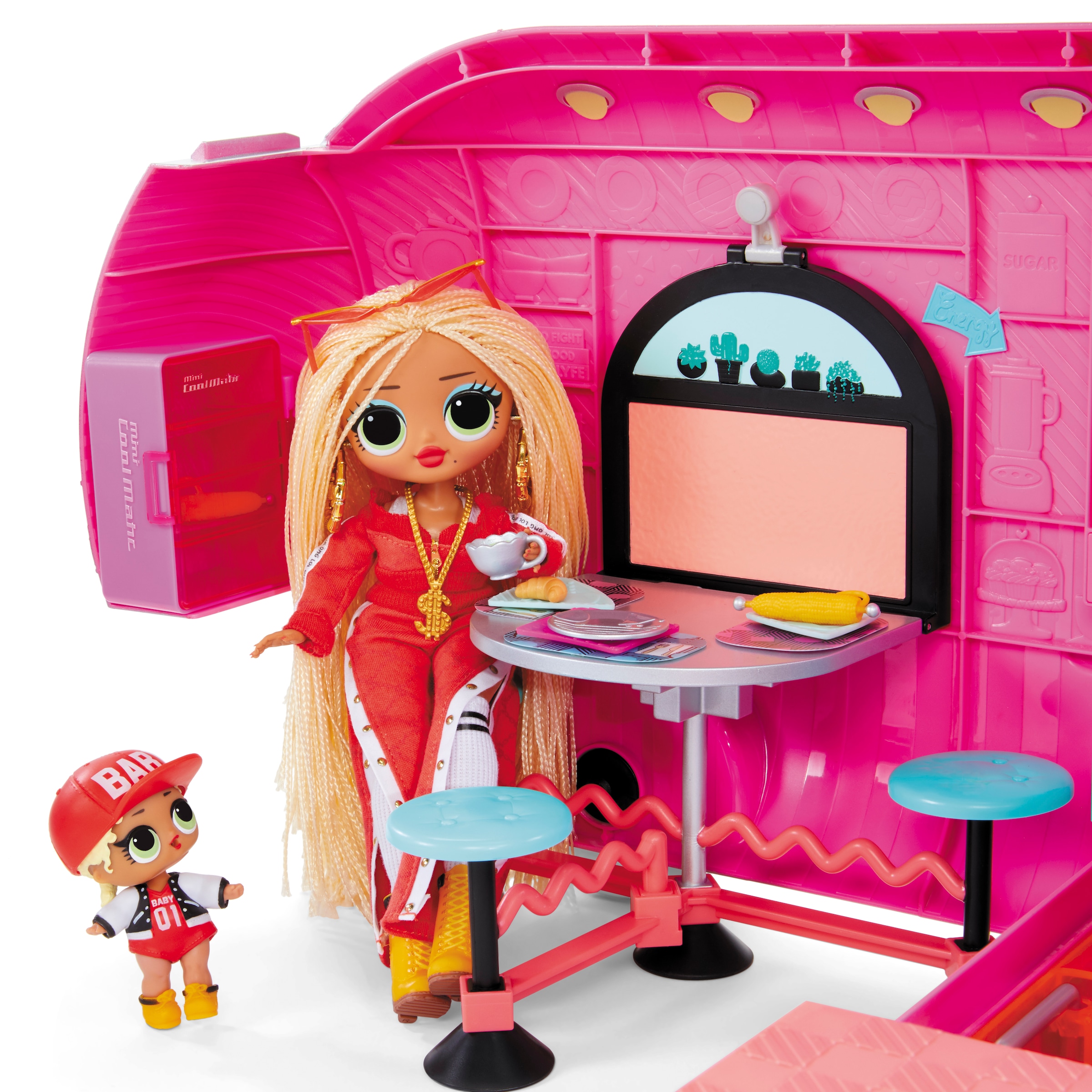 L.O.L. SURPRISE! Spielzeug-Auto »L.O.L. Surprise Glamper« für alle LOL Surprise Dolls und OMG Fashion Dolls; mit Licht und Sound