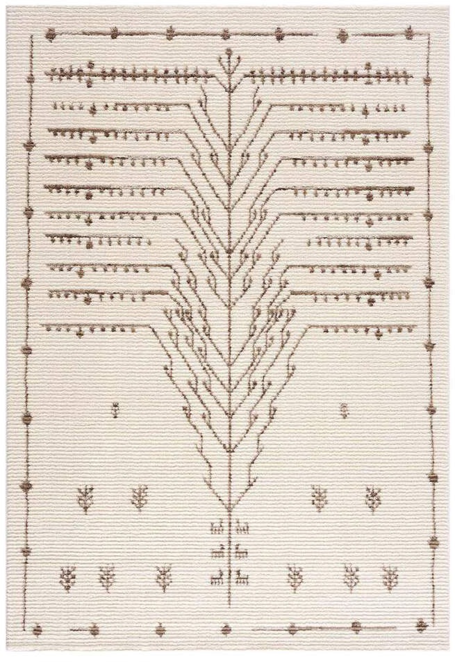 Carpet City Teppich »April 2308«, rechteckig, 10 mm Höhe, Läufer, weich durch Microfaser, Boho Ethno Look, Wohnzimmer