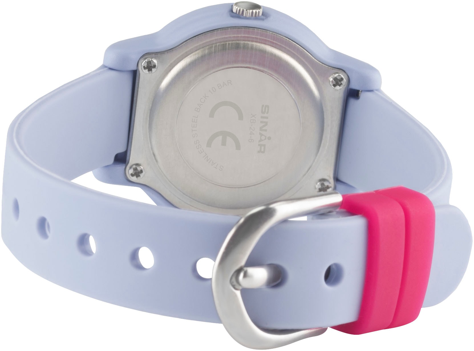 SINAR Quarzuhr, Armbanduhr, Kinderuhr, Mädchenuhr, bis 10bar wasserdicht,Geschenkidee
