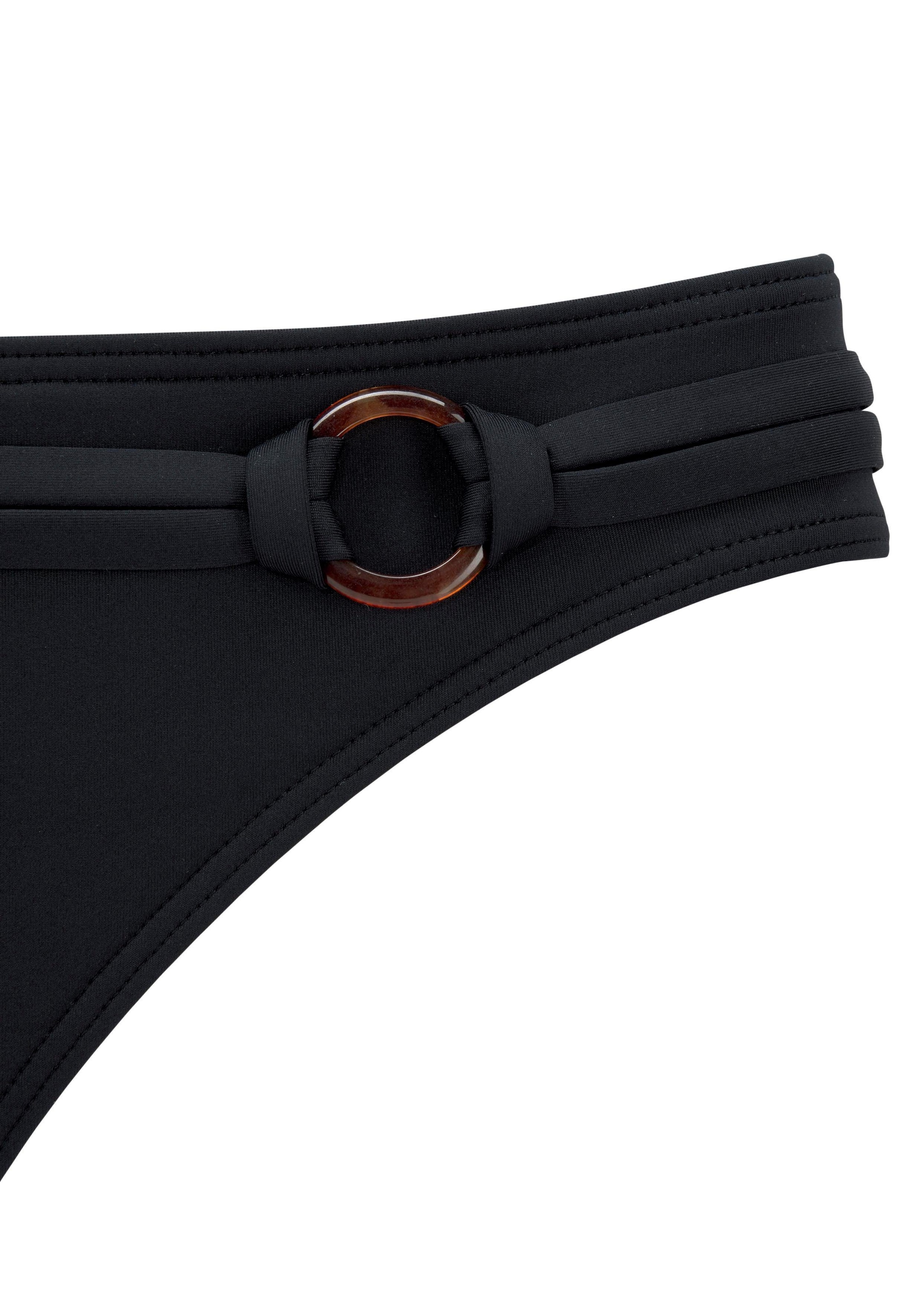 s.Oliver Bikini-Hose »Rome«, mit Ziergürtel