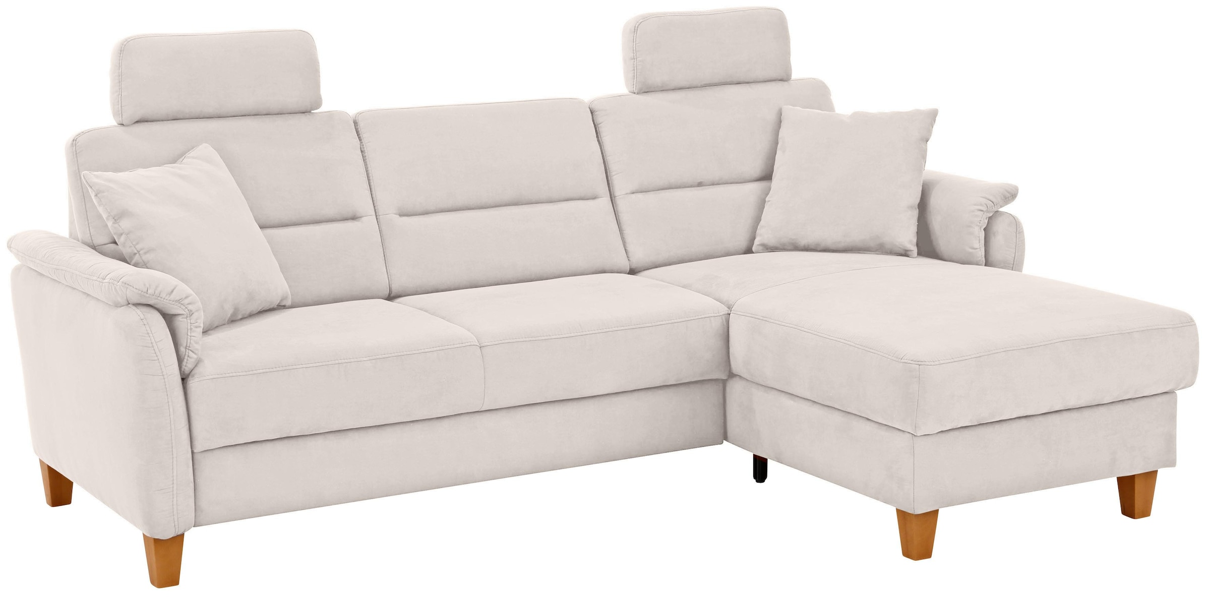 Home affaire Ecksofa »Palmera L-Form, B: 244 cm« optional Bettfunktion & Bettkasten, Federkern
