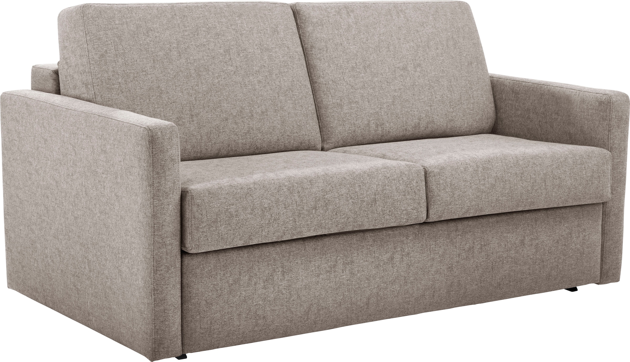PLACES OF STYLE Schlafsofa »Goldpoint 162 cm, Dauerschläfer, Liegefläche 120/200cm,« 2-Sitzer mit Bettfunktion, Bonell-Federkernmatratze