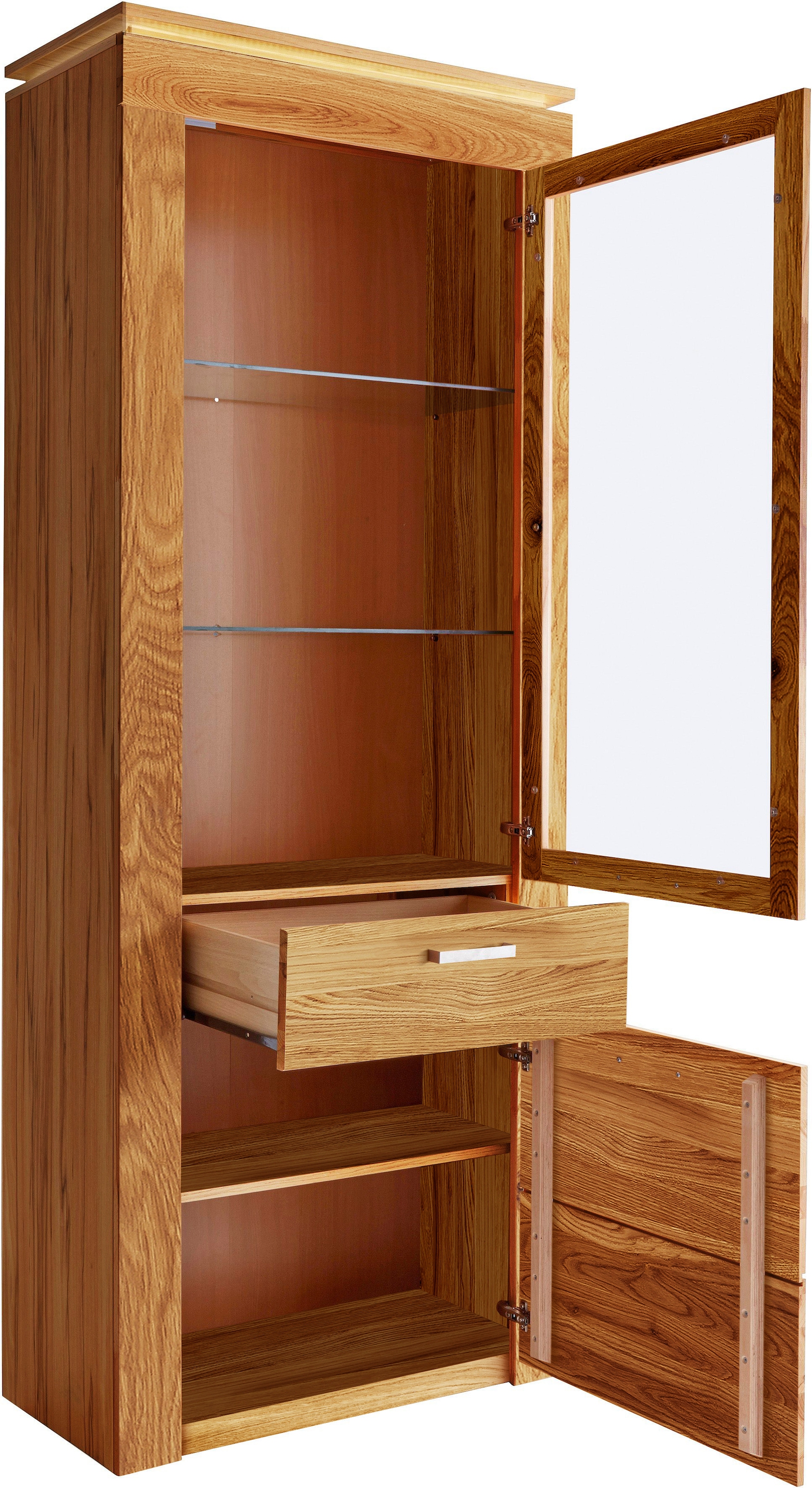 VOGL Möbelfabrik Vitrine, Höhe 207 cm
