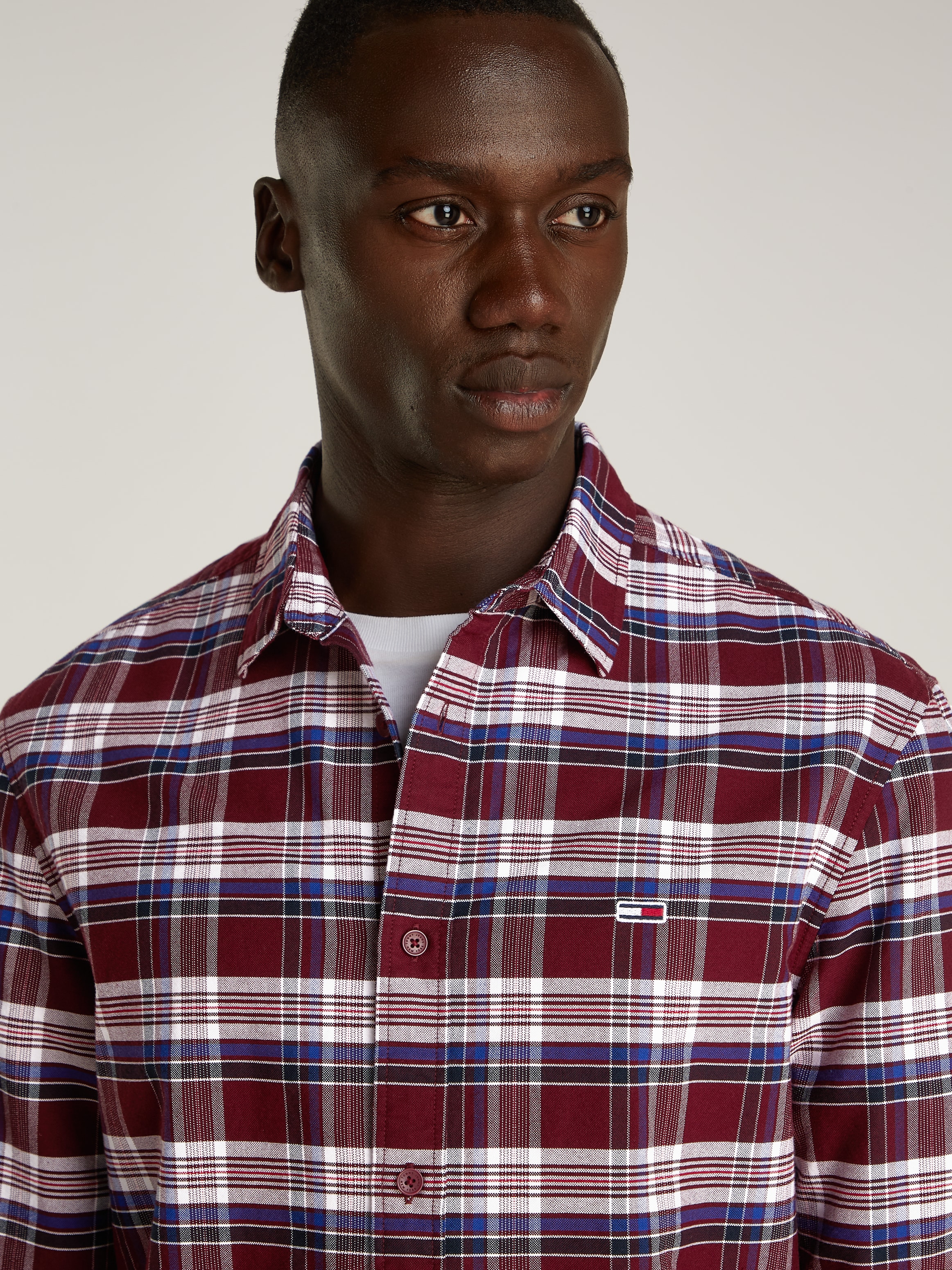 Tommy Jeans Karohemd »TJM REG OXFORD CHECK SHIRT«
