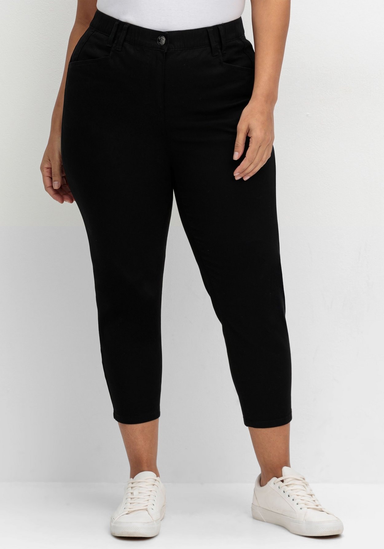 Sheego 7/8-Hose »7/8-Hose mit Gummibund«
