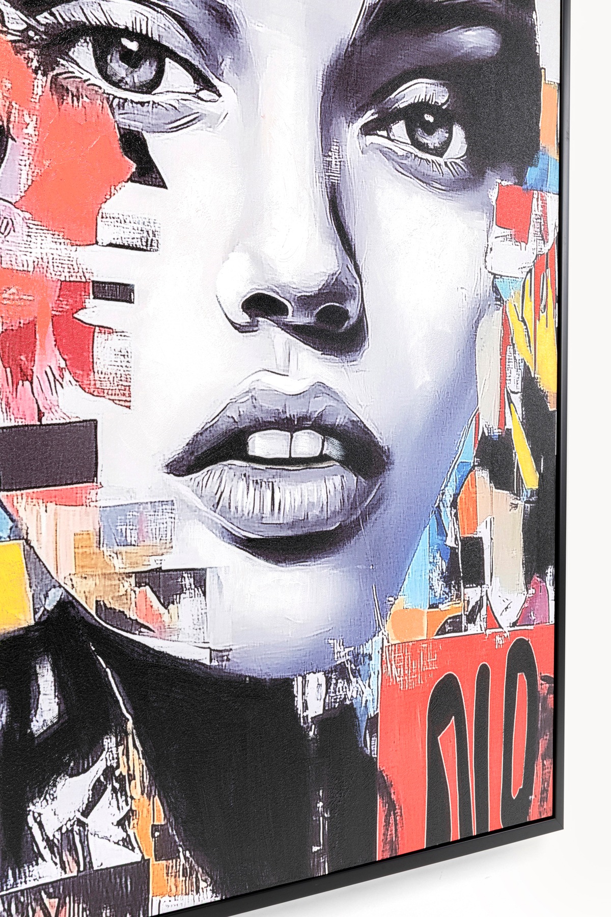 Kare Design Bild mit Rahmen »Gerahmtes Bild Seventies Collage 50x40cm« 1, 