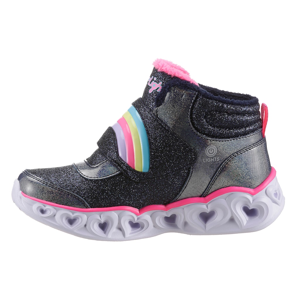 Skechers Kids Klettboot »HEART LIGHTS-BRILLIANT RAINBOW«