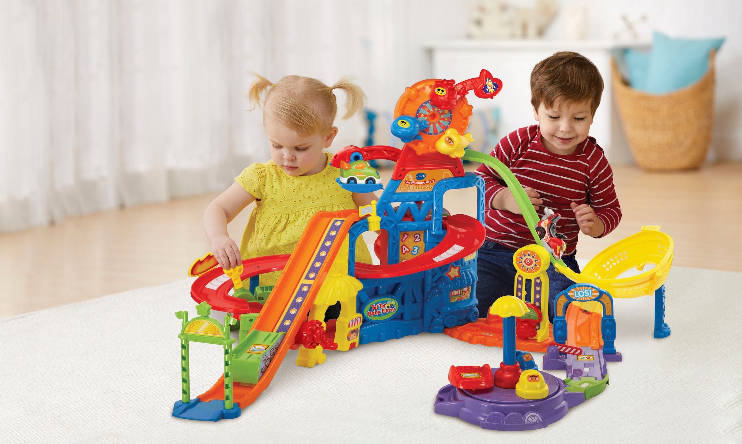 Vtech® Spielwelt »Tut Tut Baby Flitzer, Vergnügungspark«, mit Sound