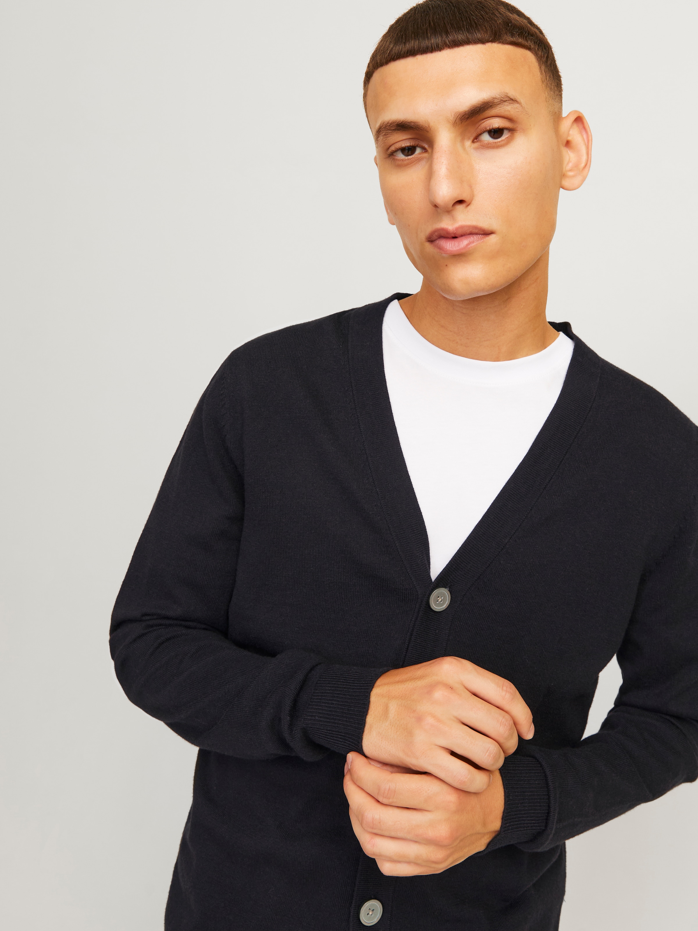 Jack & Jones Strickjacke »JJEEMIL KNIT BUTTON CARDIGAN NOOS«