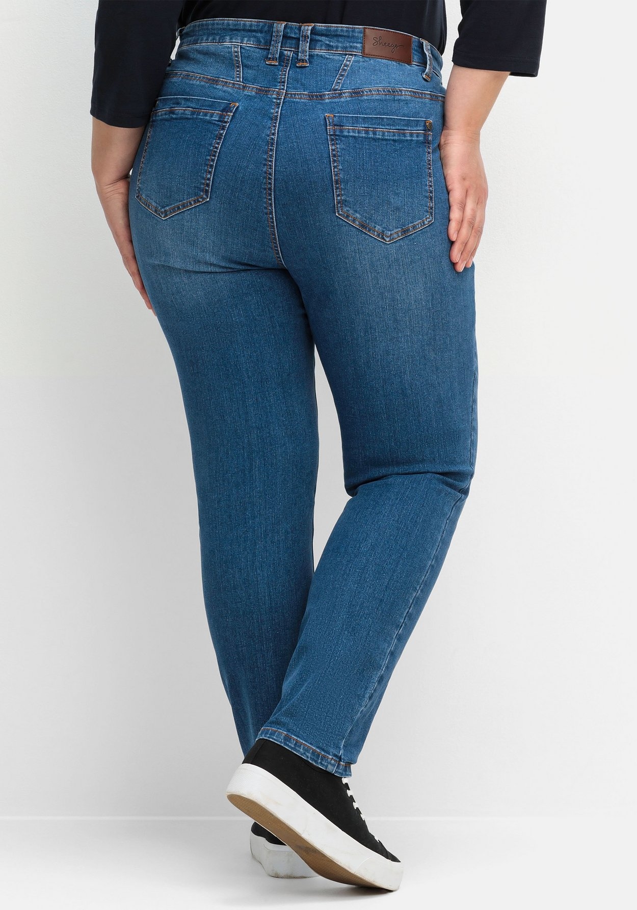 Sheego Stretch-Jeans »Jeans im komfortablen Curvy-Schnitt VERENA«