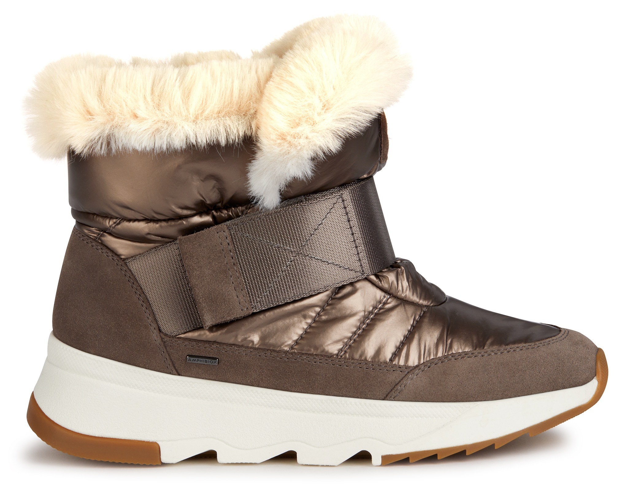 Geox Winterboots »D FALENA B ABX«, Schnee, Winter, Keilabsatz, Schlupfschuh mit TEX-Ausstattung