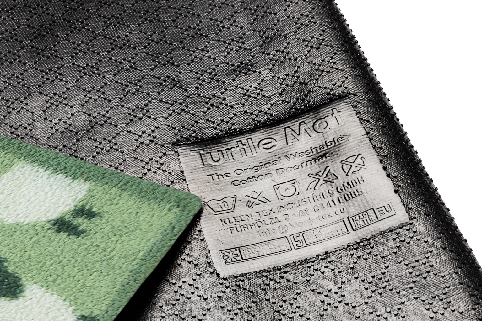 Turtle Mat Fußmatte »Flock Green«, rechteckig, 9 mm Höhe