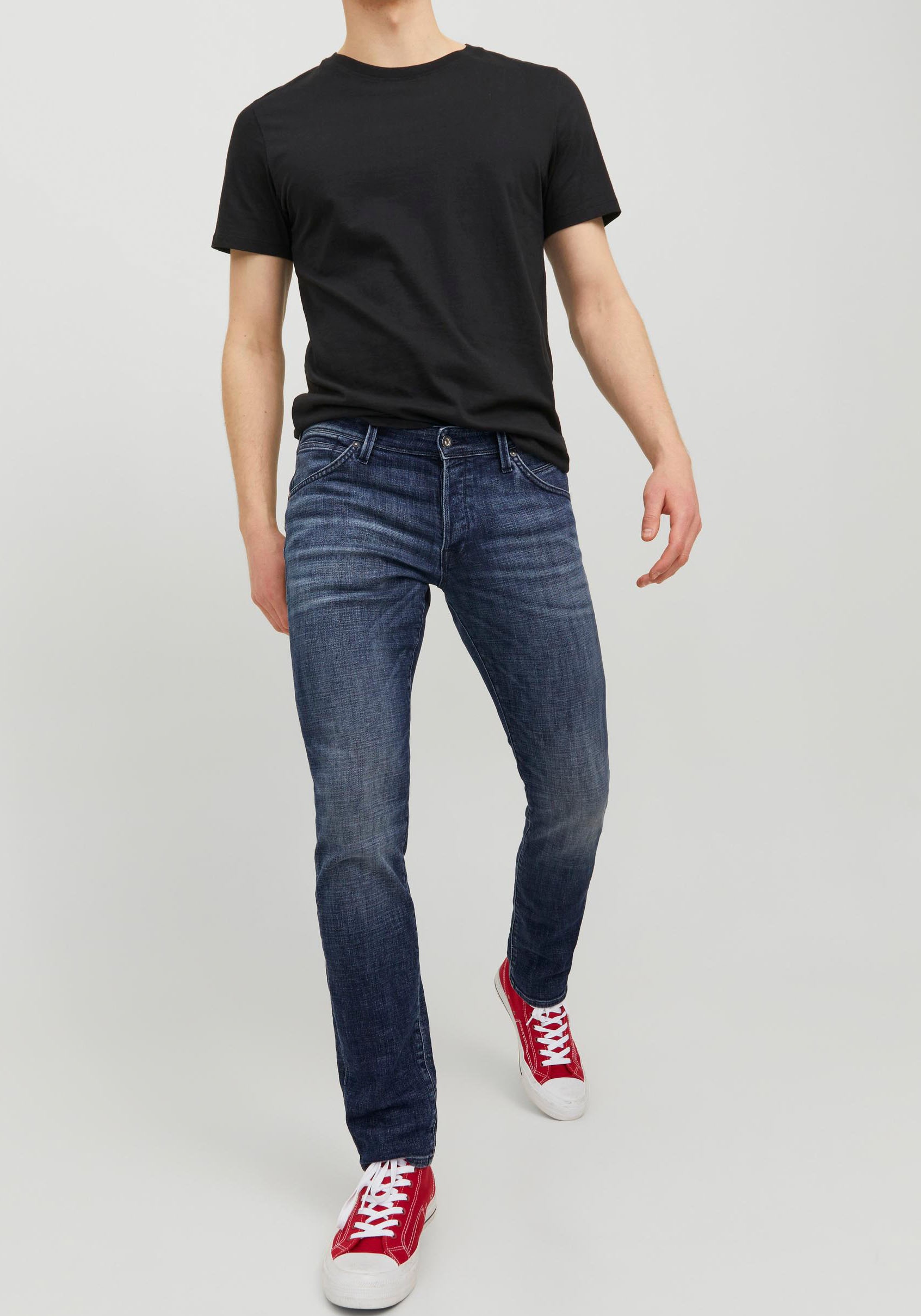 Jack & Jones Slim-fit-Jeans »JJIGLENN JJFOX JOS 047 50SPS«