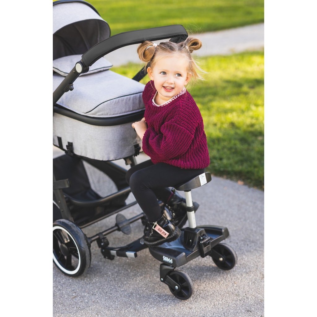 Fillikid Kombi-Kinderwagen »Panther, stone melange«, 22 kg