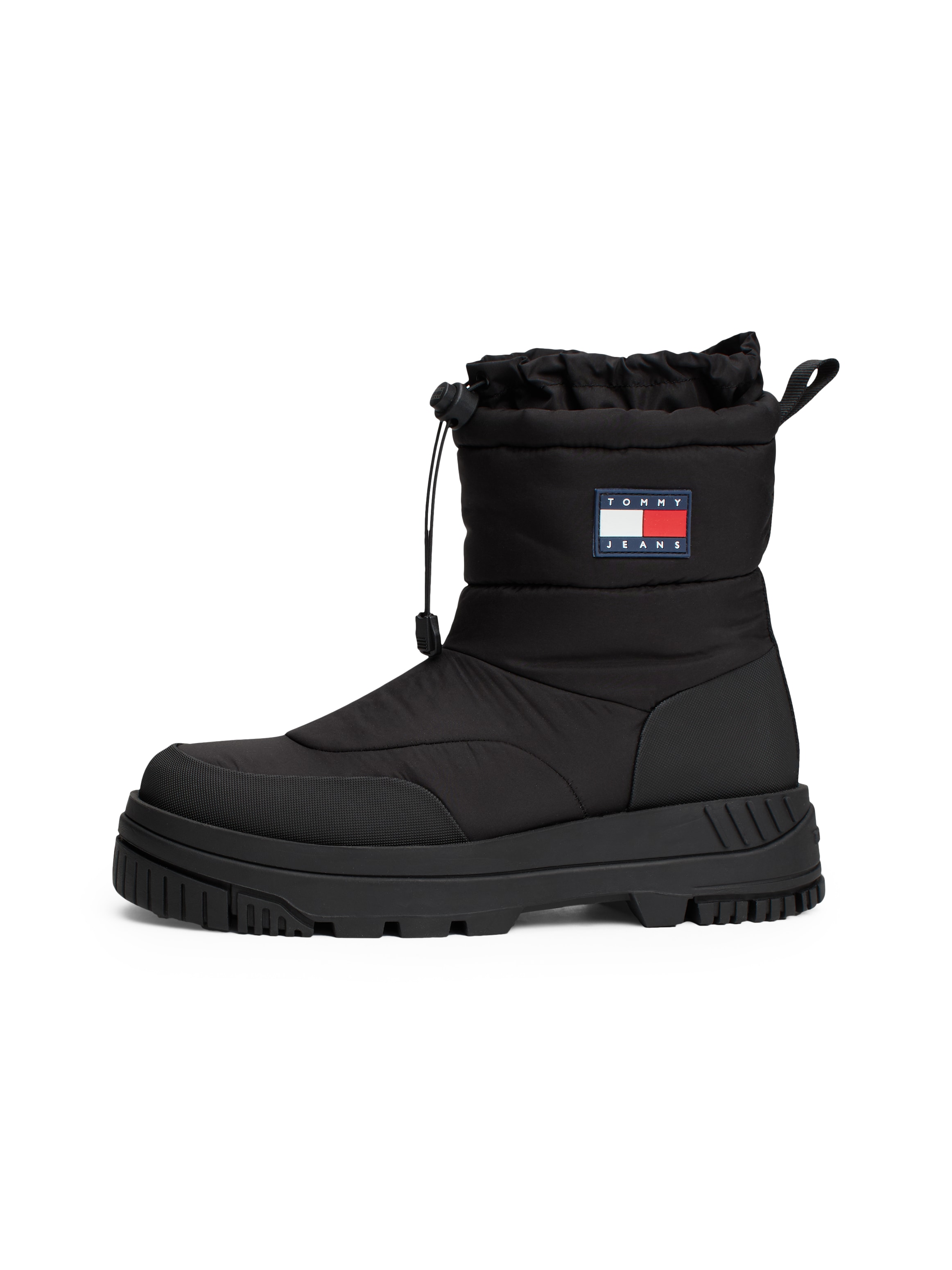 Tommy Jeans Snowboots »TJM SNOW BOOT«, Plateau,Schneeschuh,Outdoorschuh,Stiefel zum Schlupfen, schmale Form