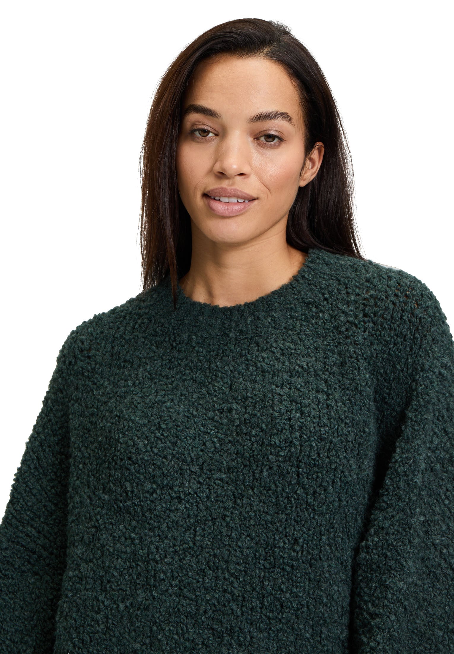 Cartoon Strickpullover »Strickpullover mit Fransen«