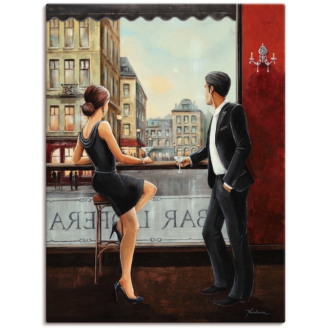 Artland Wandbild »Bar«, Bar & Lounges, (1 St.), als Alubild, Leinwandbild,  Wandaufkleber oder Poster in versch. Größen auf Raten bestellen