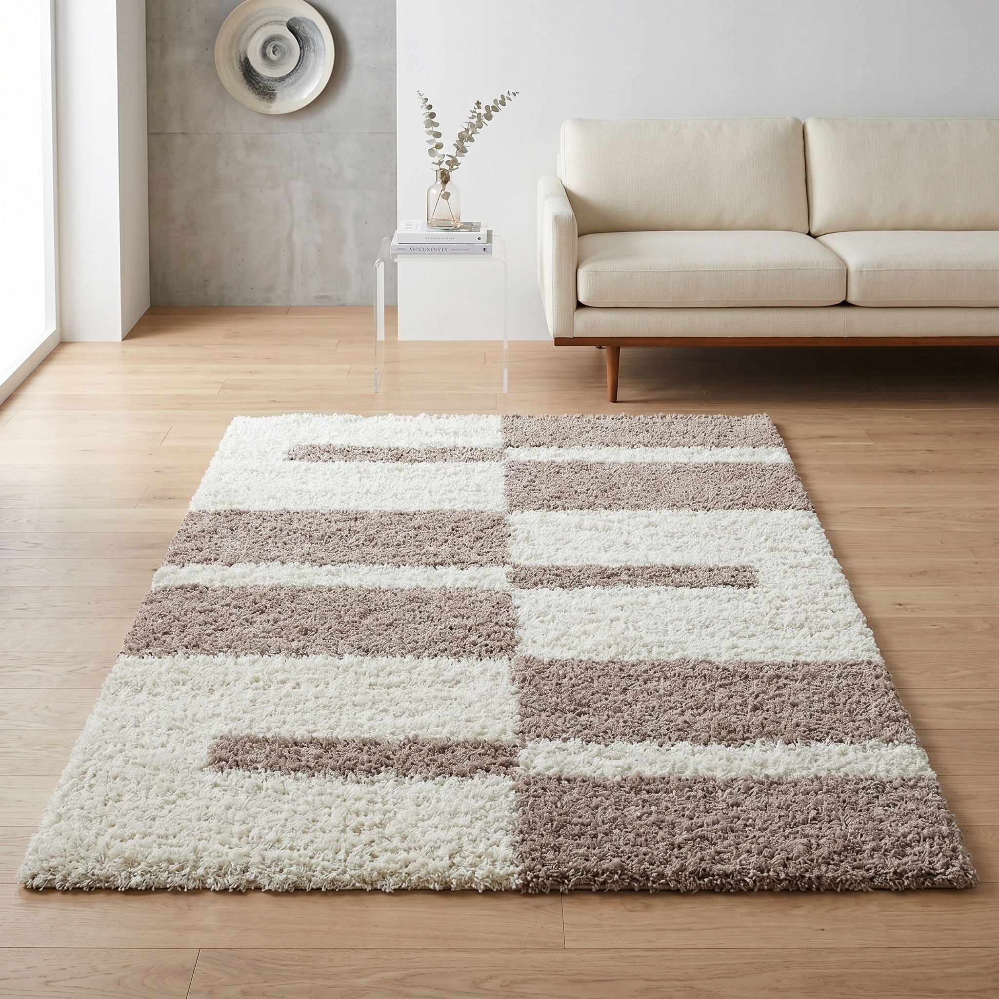 Ayyildiz Teppiche Hochflor-Teppich "Gala Shaggy 2505, auch als Läufer und in Rund" rechteckig 30 mm Höhe robuster Langflor, alle Räume, Wohnzimmer