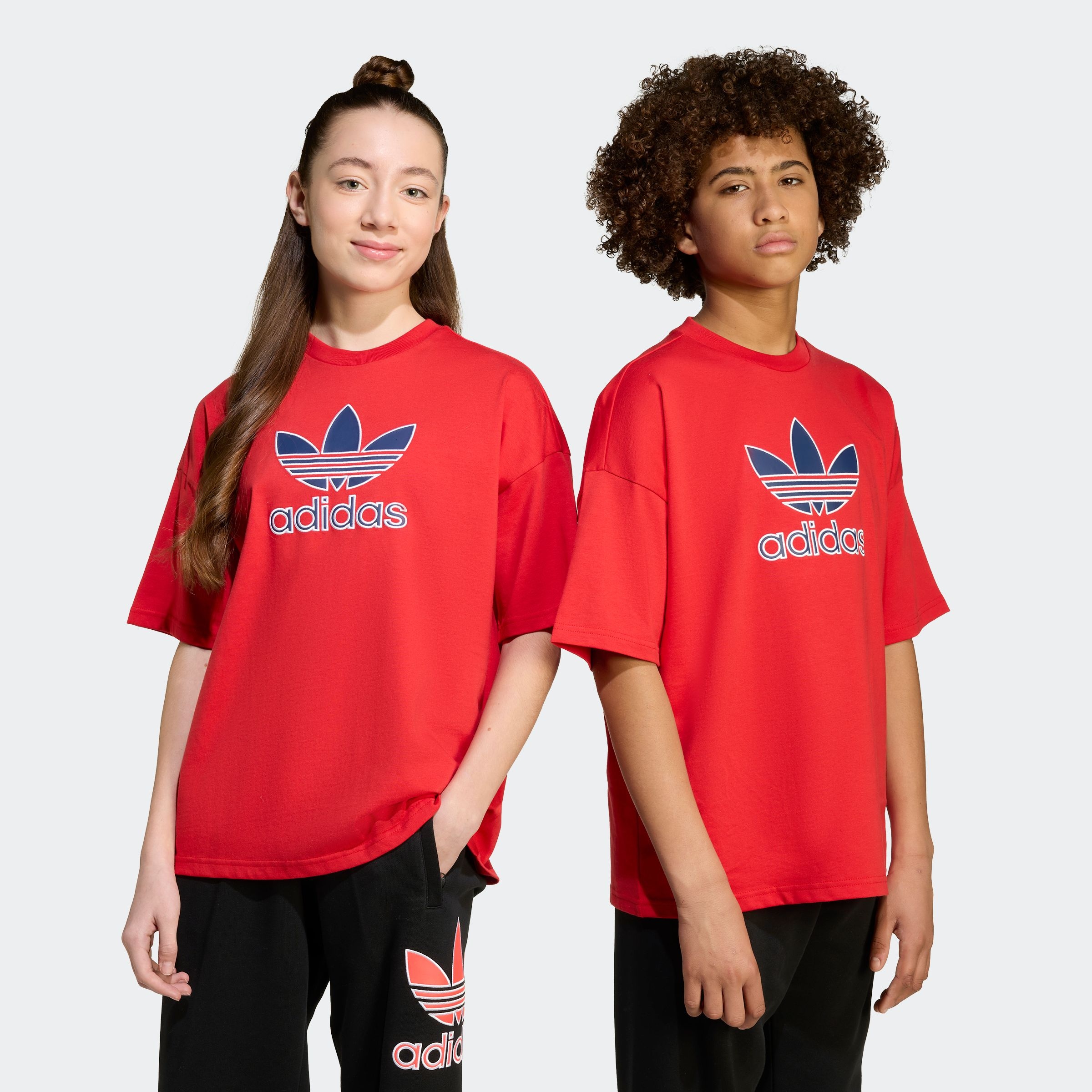 adidas Originals T-Shirt »TEE« lockerer und lässiger Schnitt, für Kinder, mit großem Trefoil-Logo
