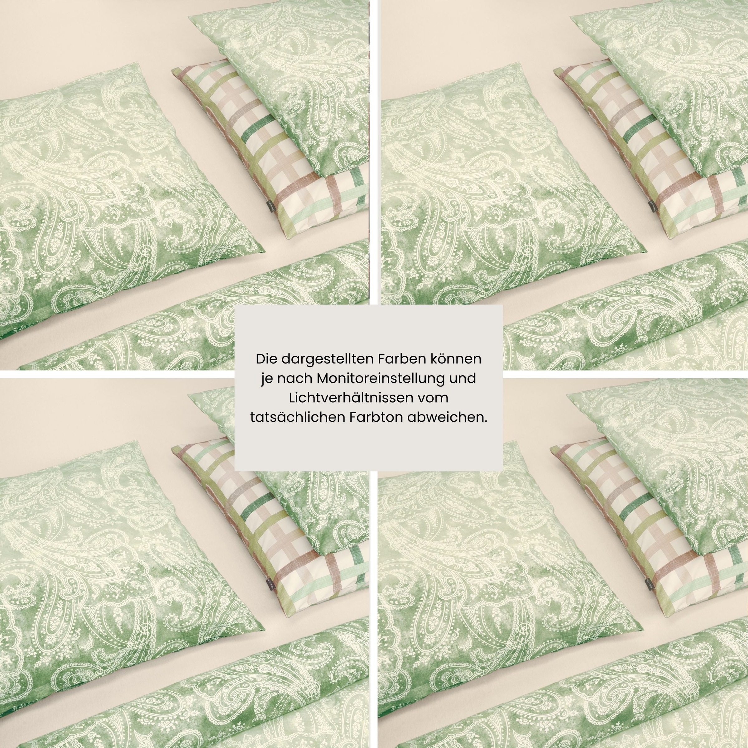 Schiesser Bettwäsche »Luiza aus weicher Baumwolle mit hübschem Karomuster« 2 Stk. OEKO-TEX® MADE IN GREEN