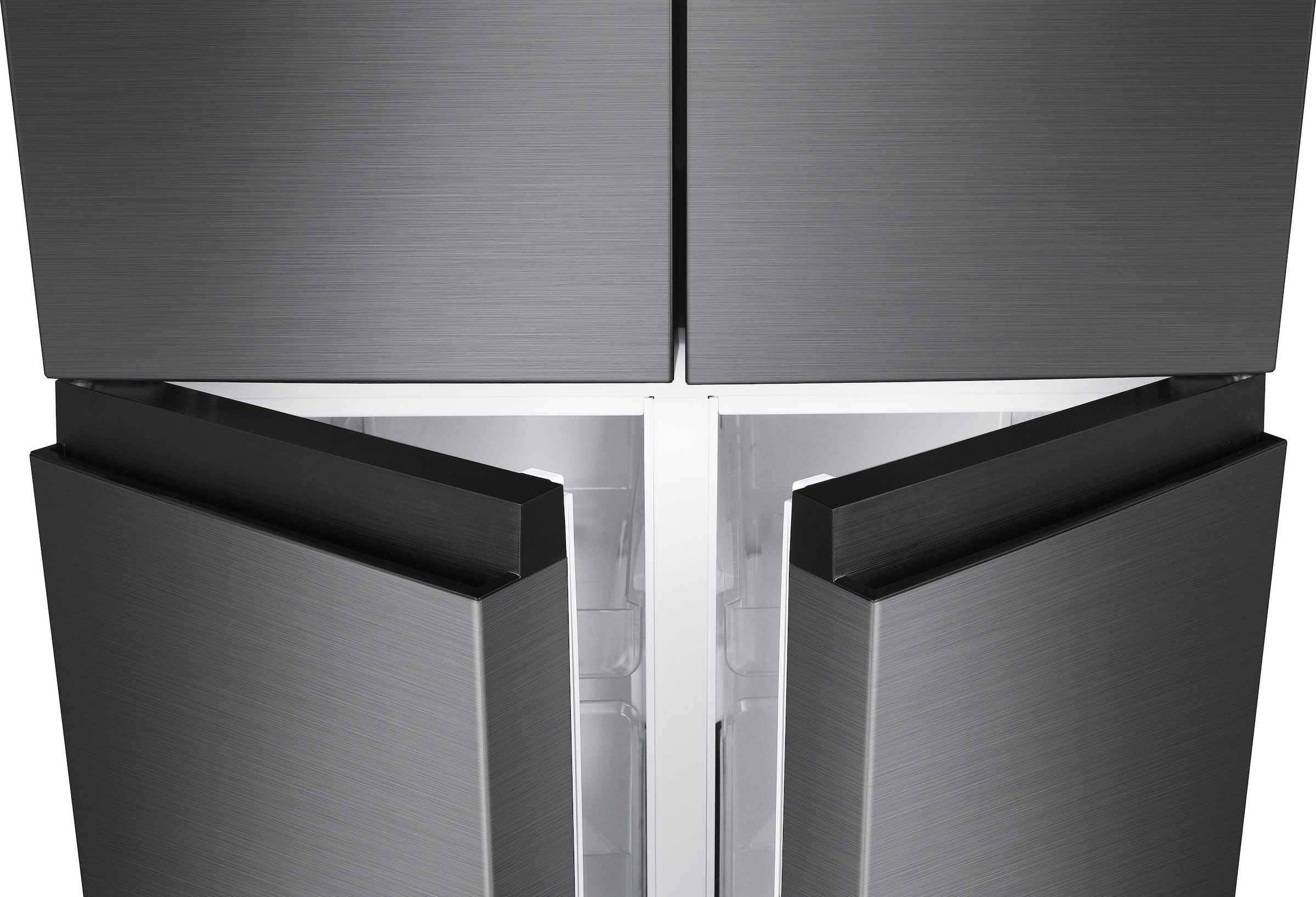 Hanseatic Multi Door »HCDC18080CI« 180 cm hoch 79 cm breit NoFrost, Display, Türalarm