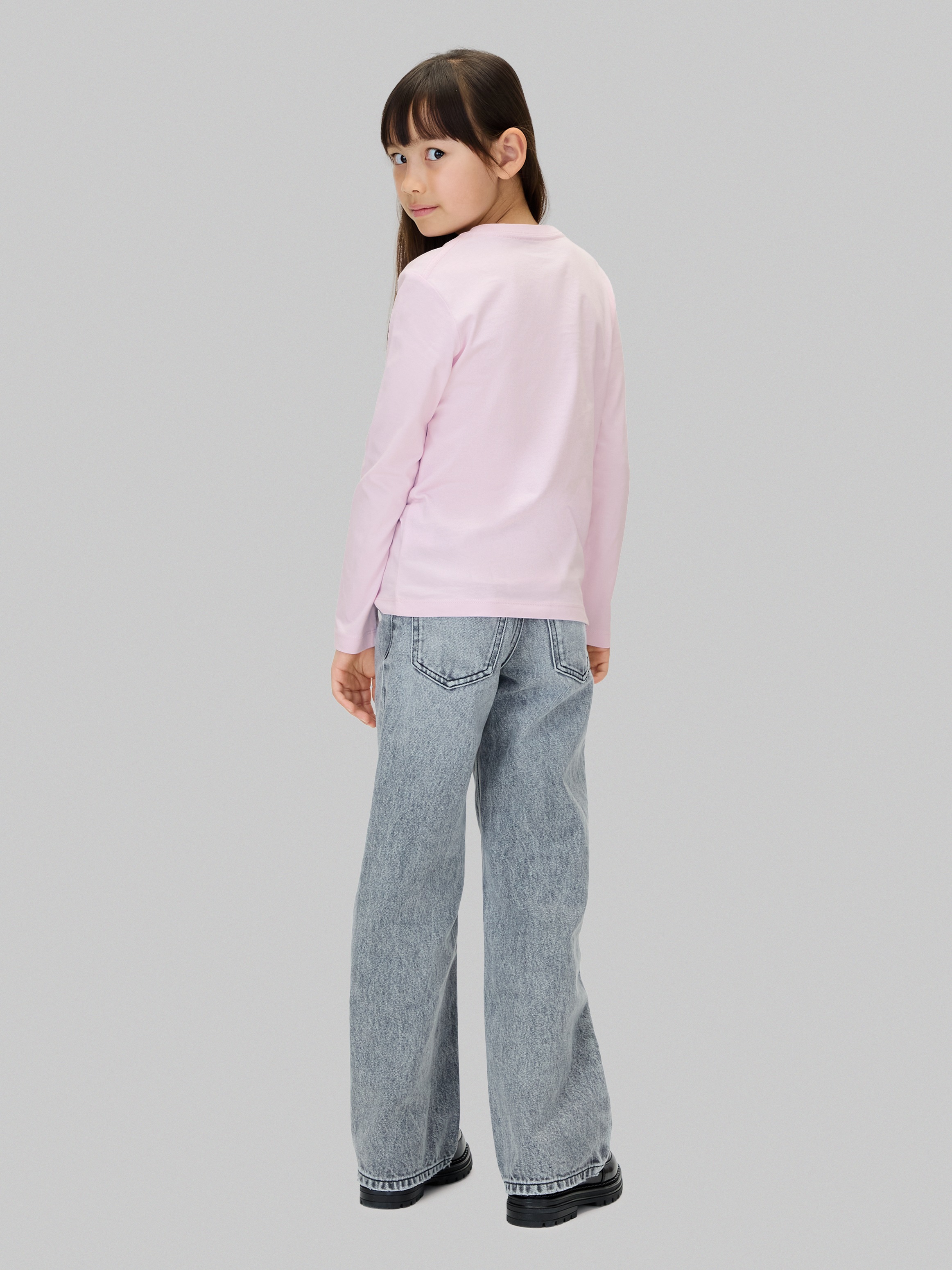 Calvin Klein Jeans Langarmshirt »CHEST MONOLOGO LS T-SHIRT« für Kinder bis 16 Jahre, Logo-Druck