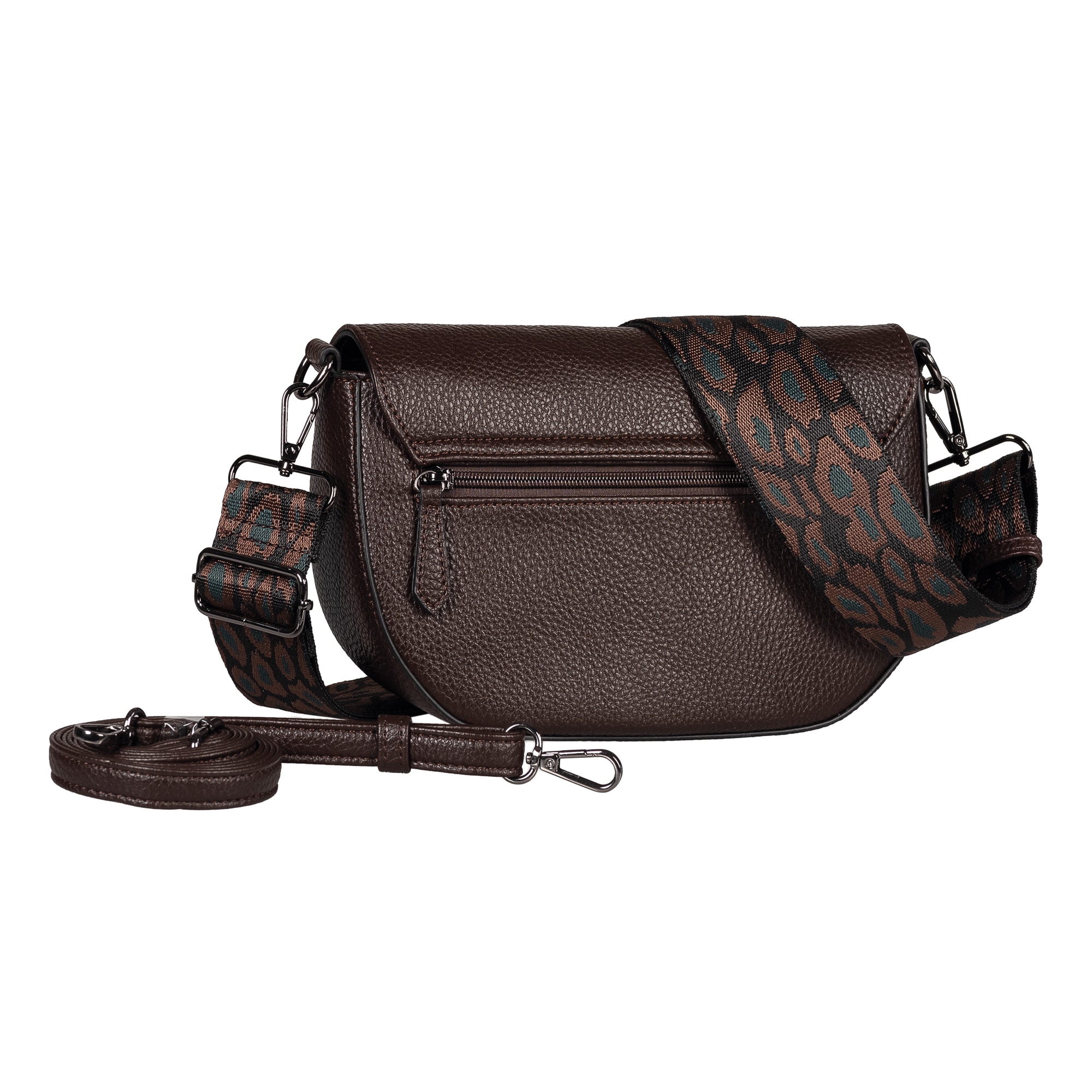 Gabor Umhängetasche »Linda« Damen Schultertasche mit elegantem Schultergurt aus edlem Gewebeband