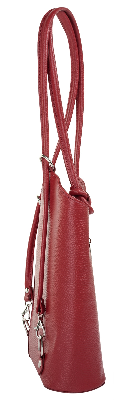 Cluty Cityrucksack echt Leder, Made in Italy