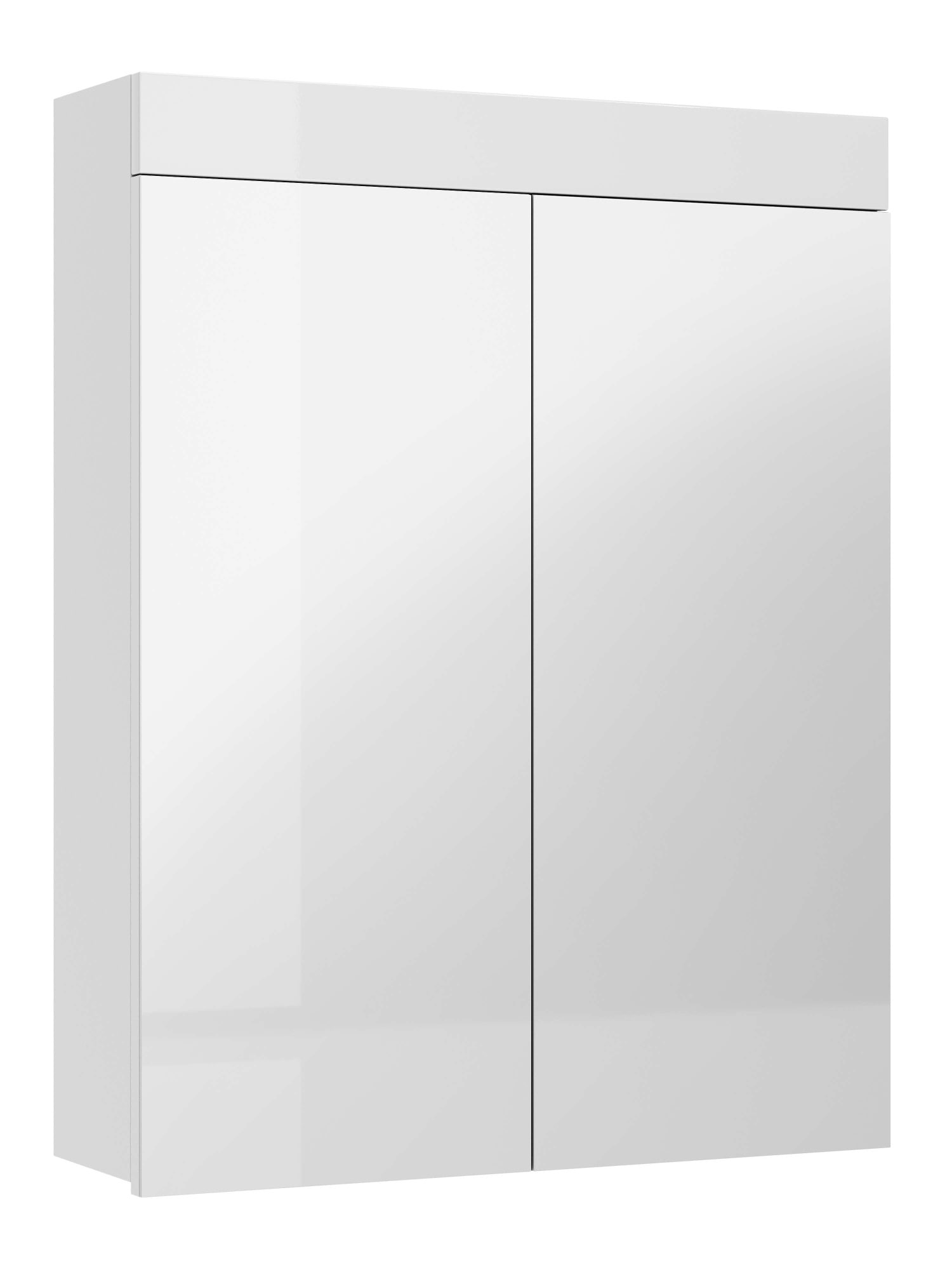 OTTO home Spiegelschrank »Föhr« minimalistisch, zeitlos, Spiegelfronten, 2 Einlegeböden