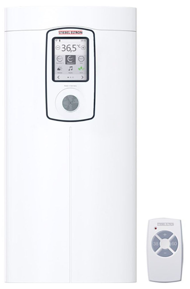 STIEBEL ELTRON Komfort-Durchlauferhitzer »umschaltbar, gradgenaue Temperaturwahl, LC-Display, 400 V«