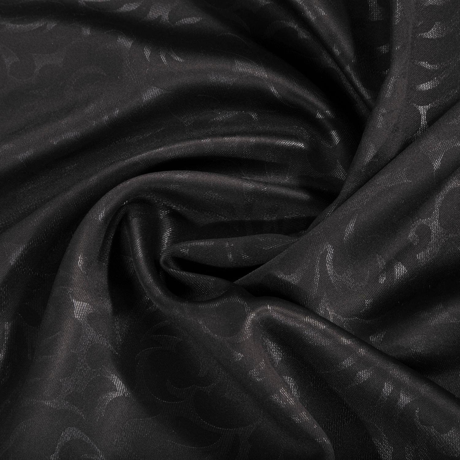 Gerster Vorhang »Kira«, (1 St.), HxB: 245x140, Deko Schlaufenschal mit Prägedruck