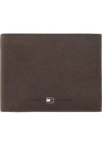 Tommy Hilfiger Geldbörse »JOHNSON CC FLAP AND COIN POCKET«, aus hochwertigem Leder kaufen