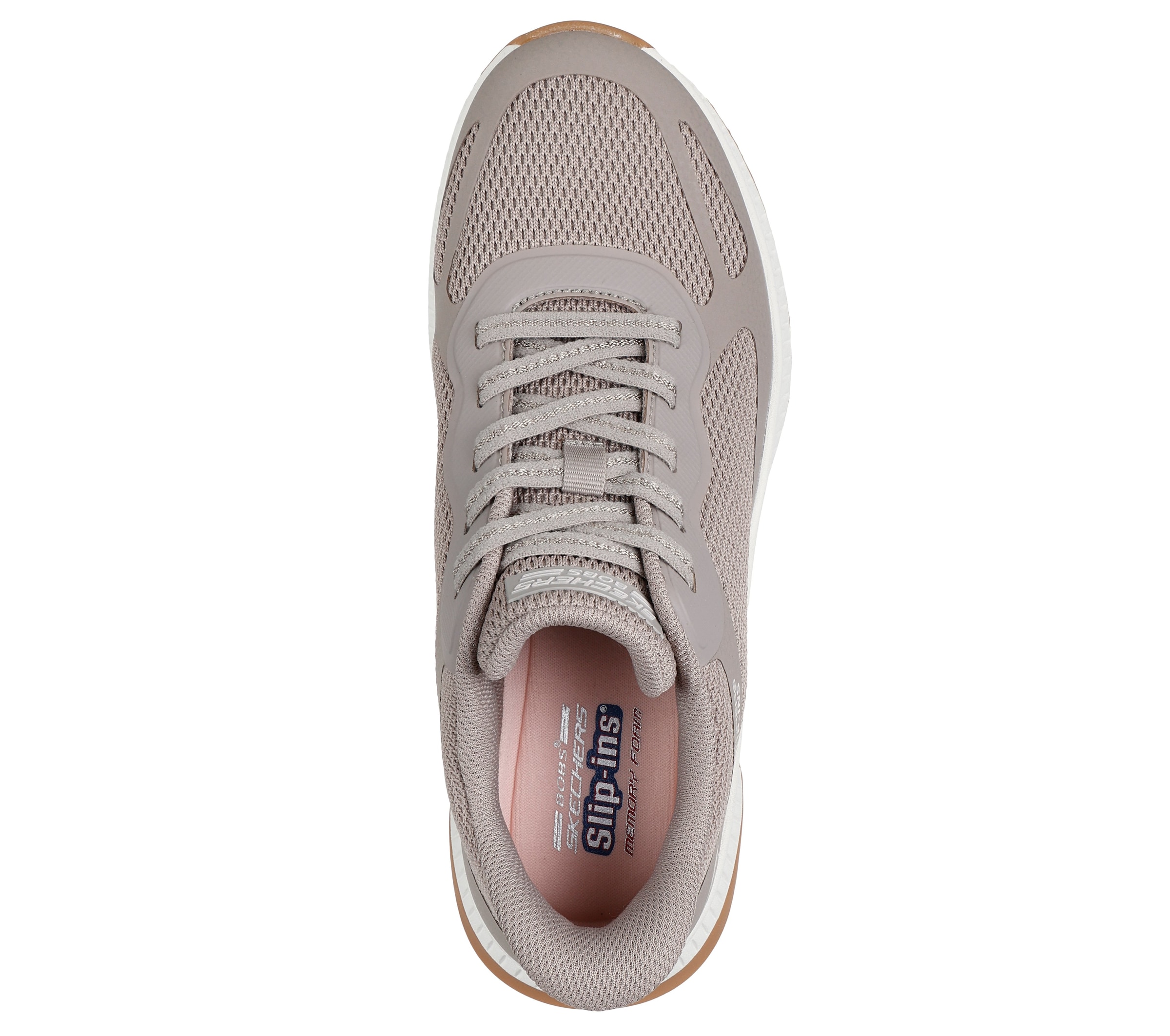 Skechers Slip-On Sneaker »BOBS SQUAD 4«  Slipper, Freizeitschuh, Halbschuh mit Memory Foam