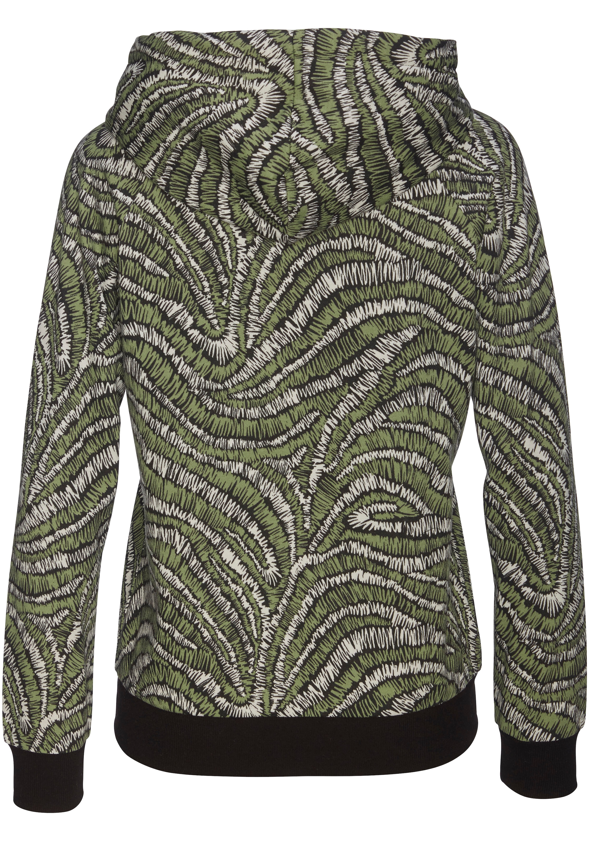 LASCANA Kapuzensweatjacke, mit Reißverschluss, Loungewear