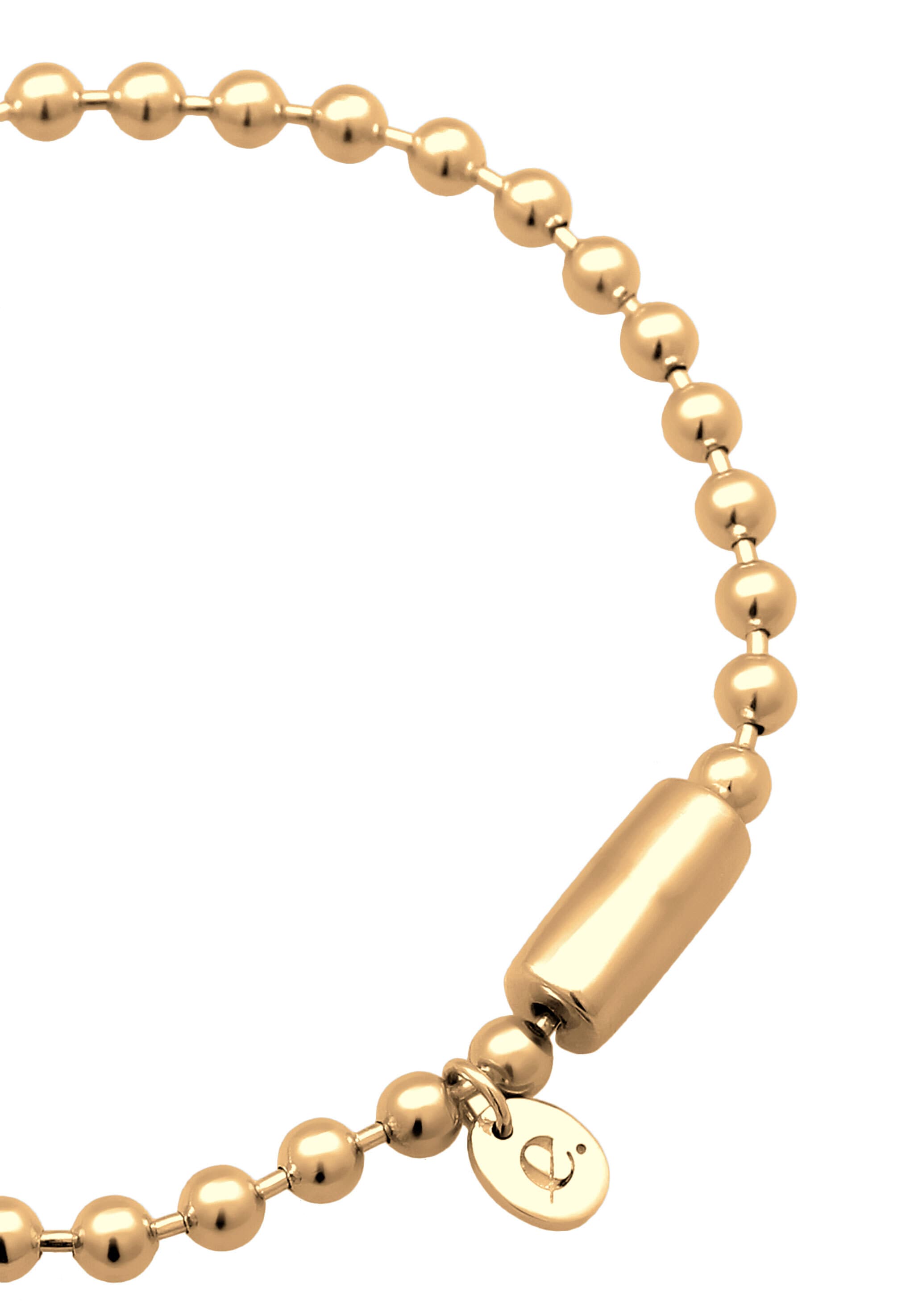 Elli Premium Armkette »Armband Kugelkette 925 Sterling Silber Rhodiniert«