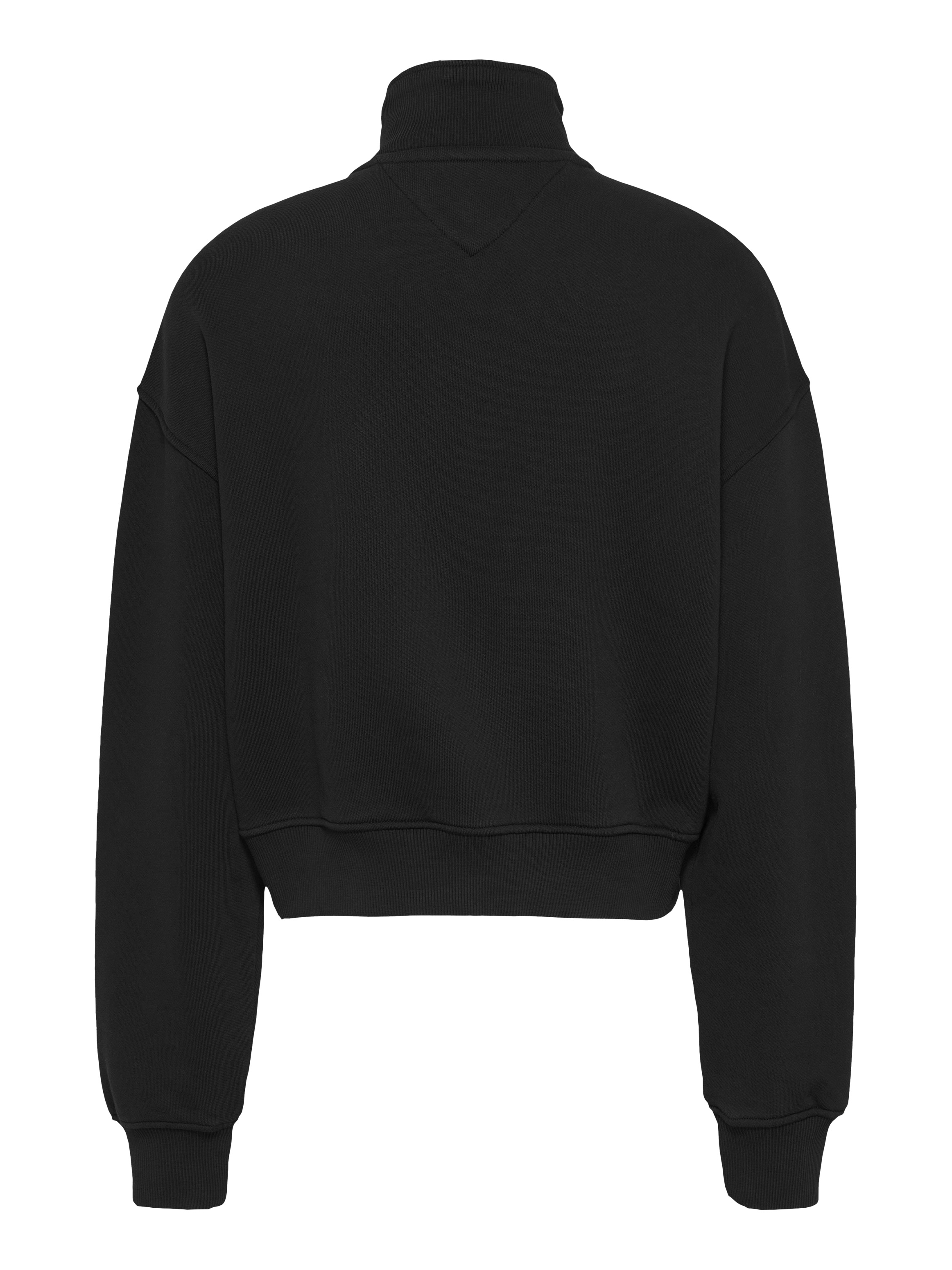 Tommy Jeans Sweatshirt »TJW BXY CRP BADGE 1/4ZIP«, mit Logo-Badge